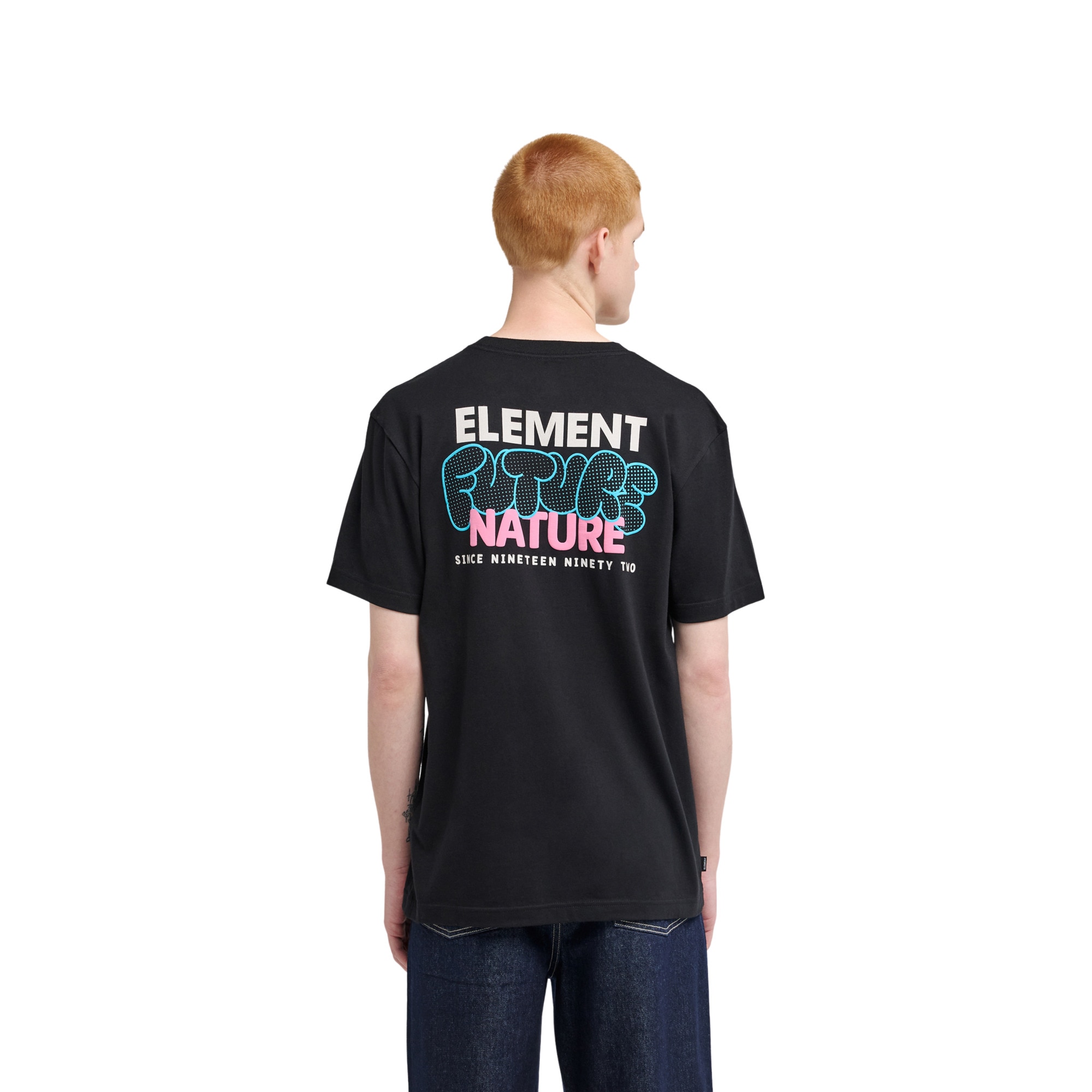 Imagen 2 de Camiseta de hombre Throw Up Element - Negro Negro