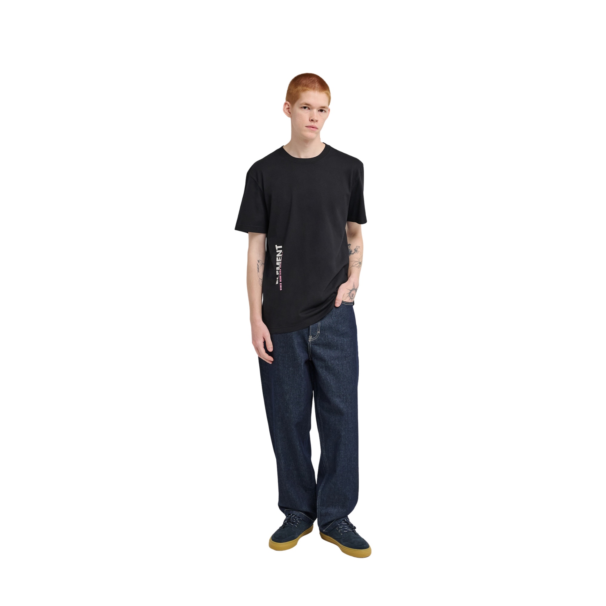 Imagen 3 de Camiseta de hombre Throw Up Element - Negro Negro
