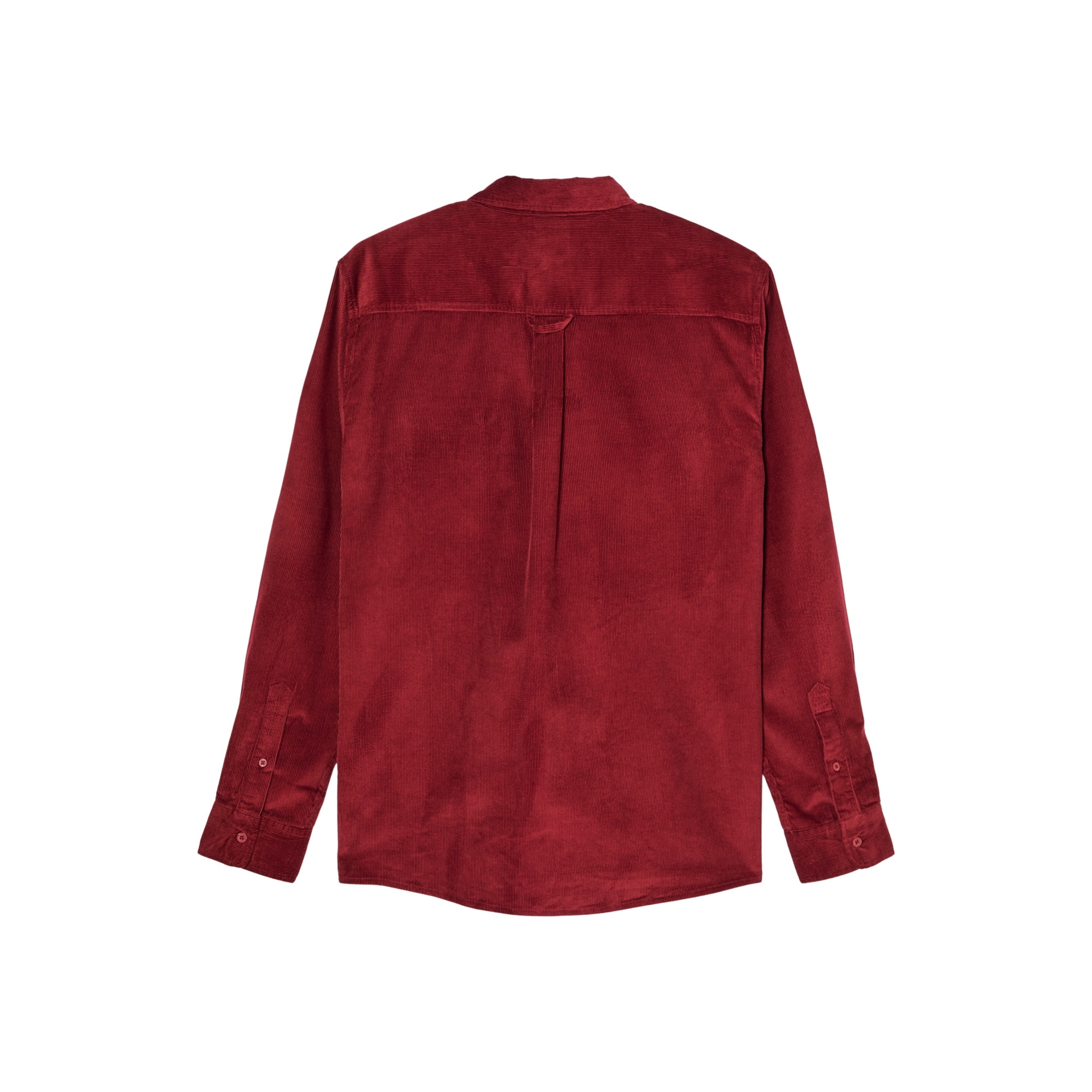Camisa de hombre Smoke Trail Cord Quiksilver - Rojo cereza Rojo cereza-6