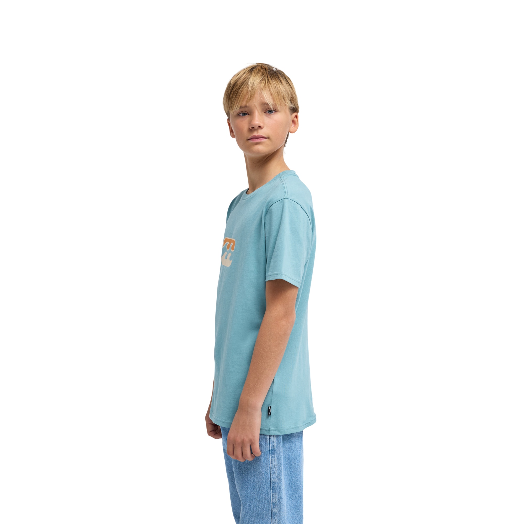 Imagen 4 de Camiseta de niños Icon Wave Billabong - Azul Azul