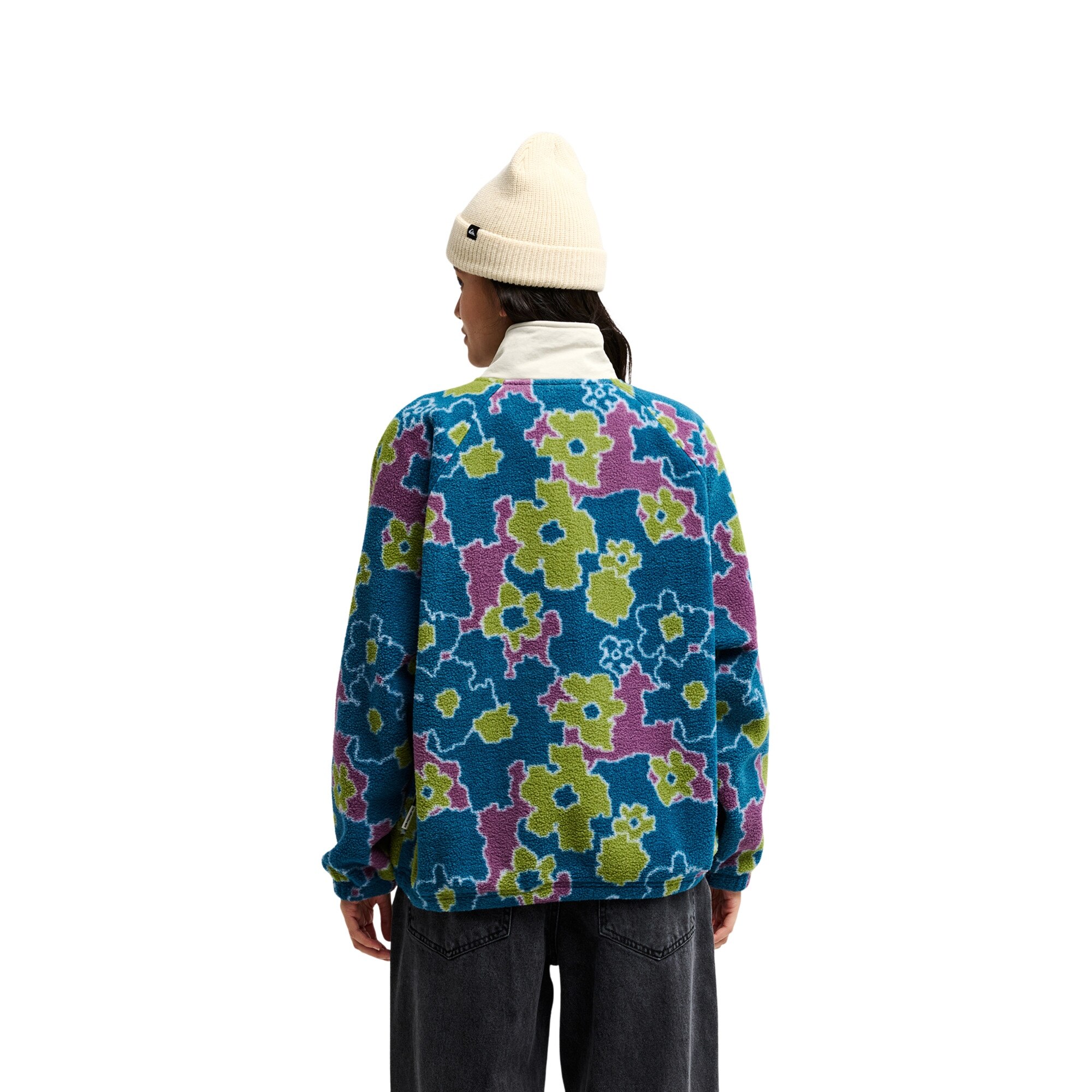 Forro polar de mujer Renek Polar Quiksilver - Verde Verde-2