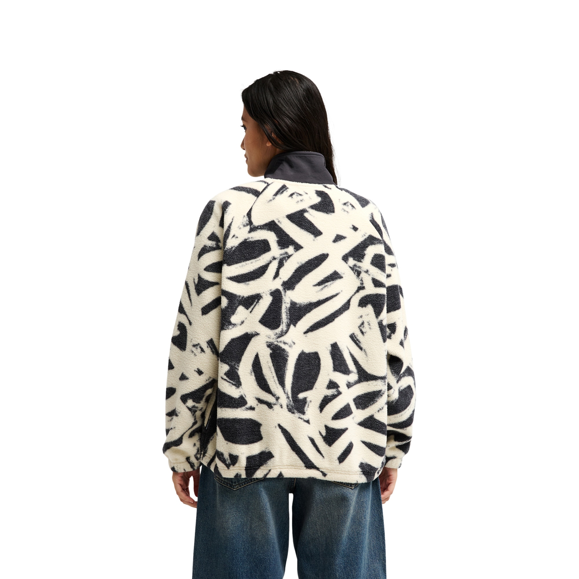 Forro polar de mujer Renek Polar Quiksilver - Blanco Blanco-2