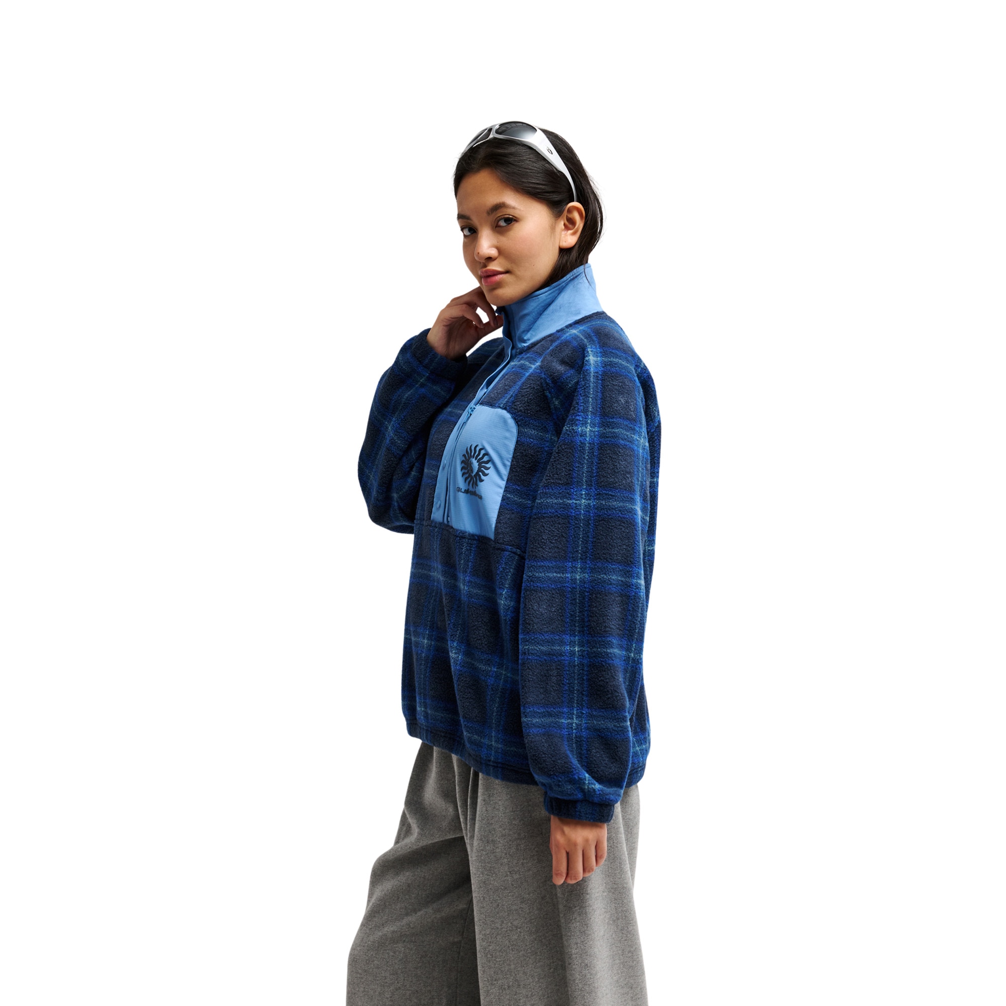 Forro polar de mujer Renek Polar Quiksilver - Azul marino Azul marino-3