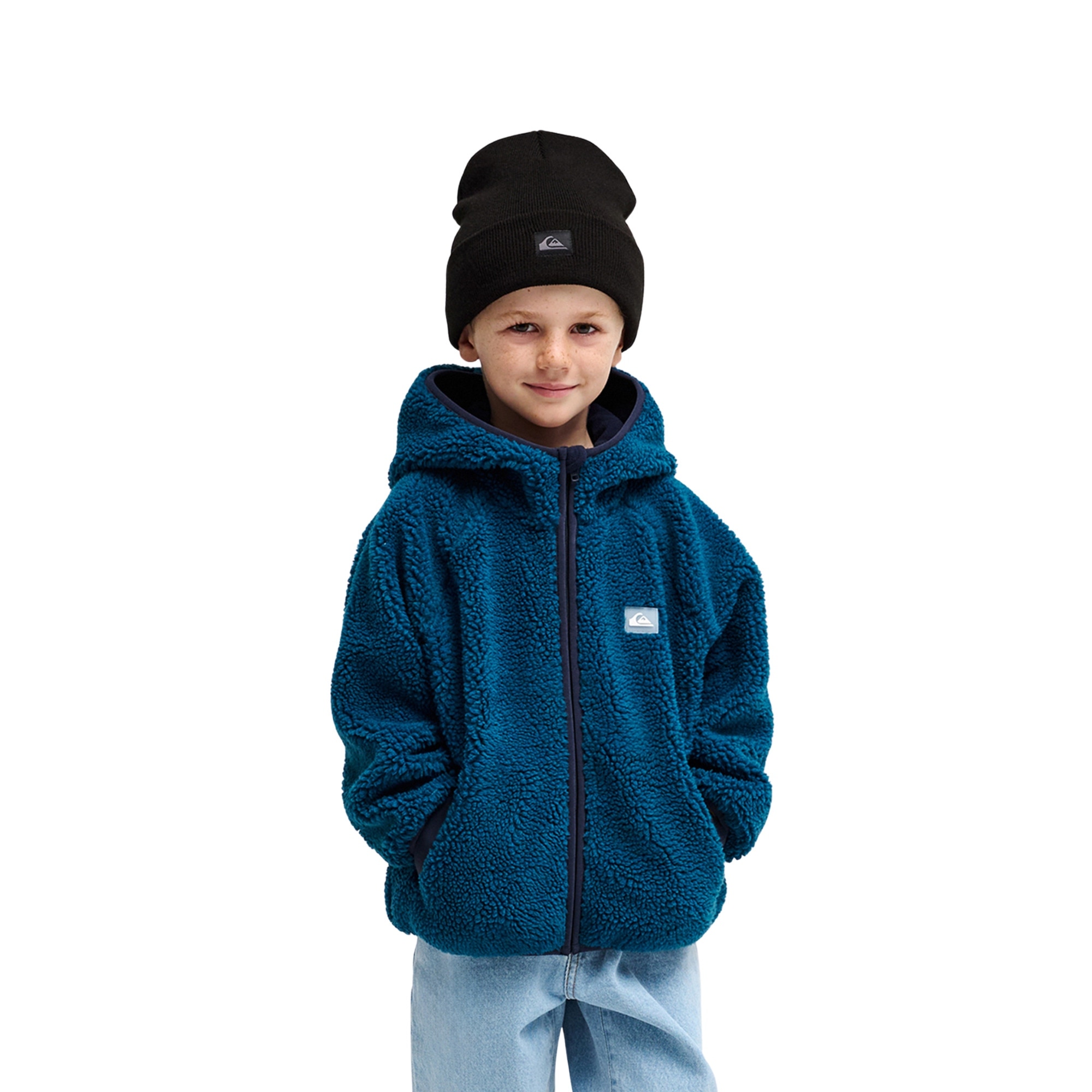 Sudadera de niños Slalom Polar Quiksilver - Rosa Rosa-1