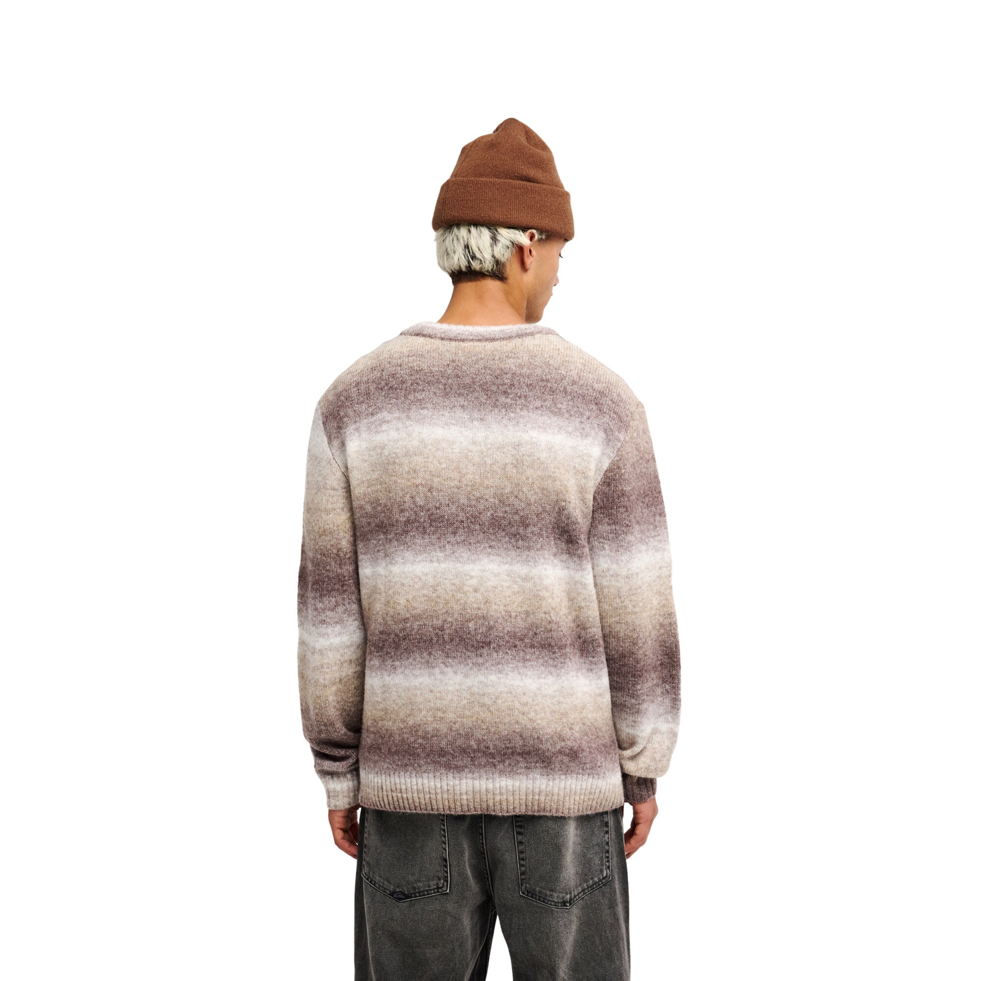 Jersey de hombre Lima Hairy Quiksilver - Marrón Marrón-2