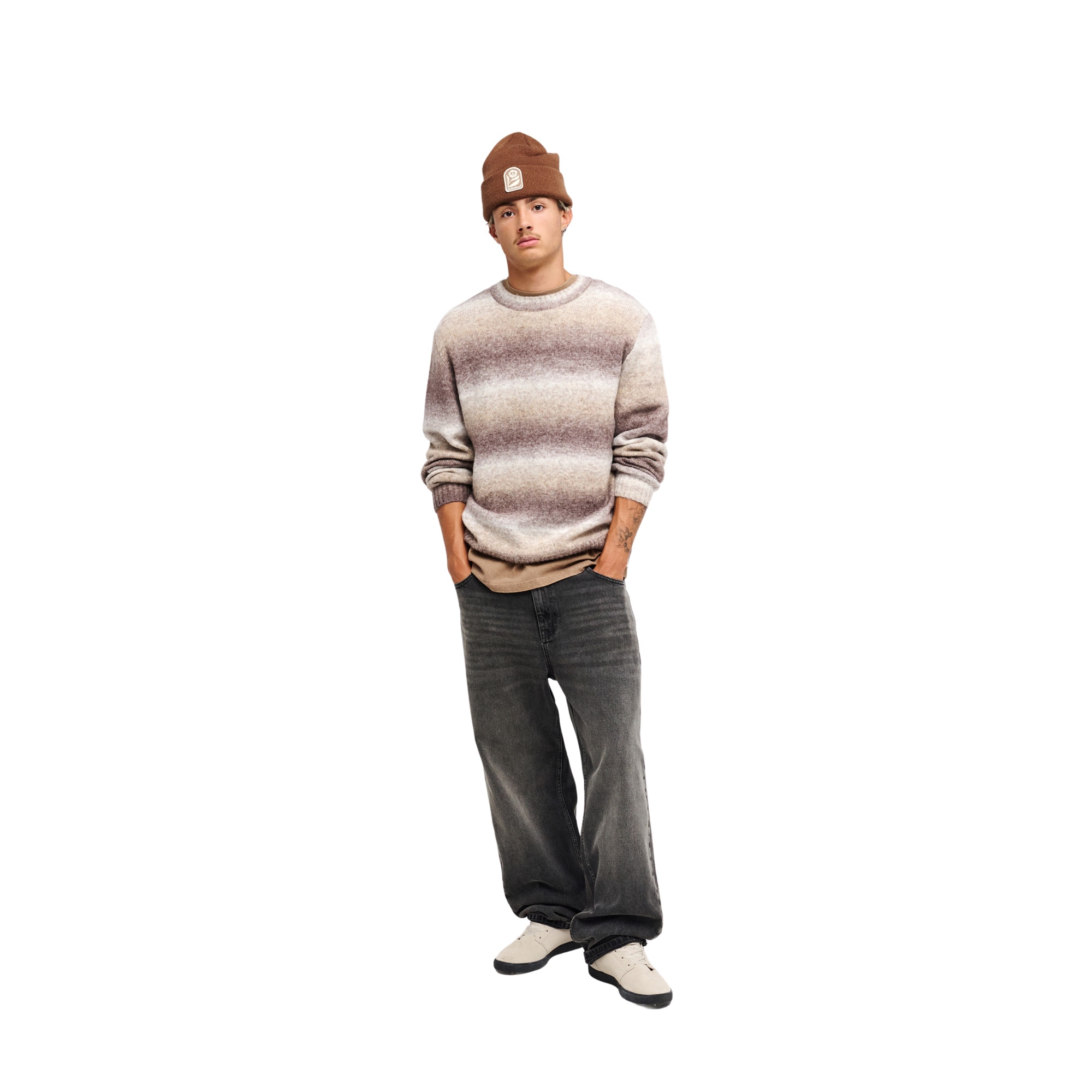 Jersey de hombre Lima Hairy Quiksilver - Marrón Marrón-5