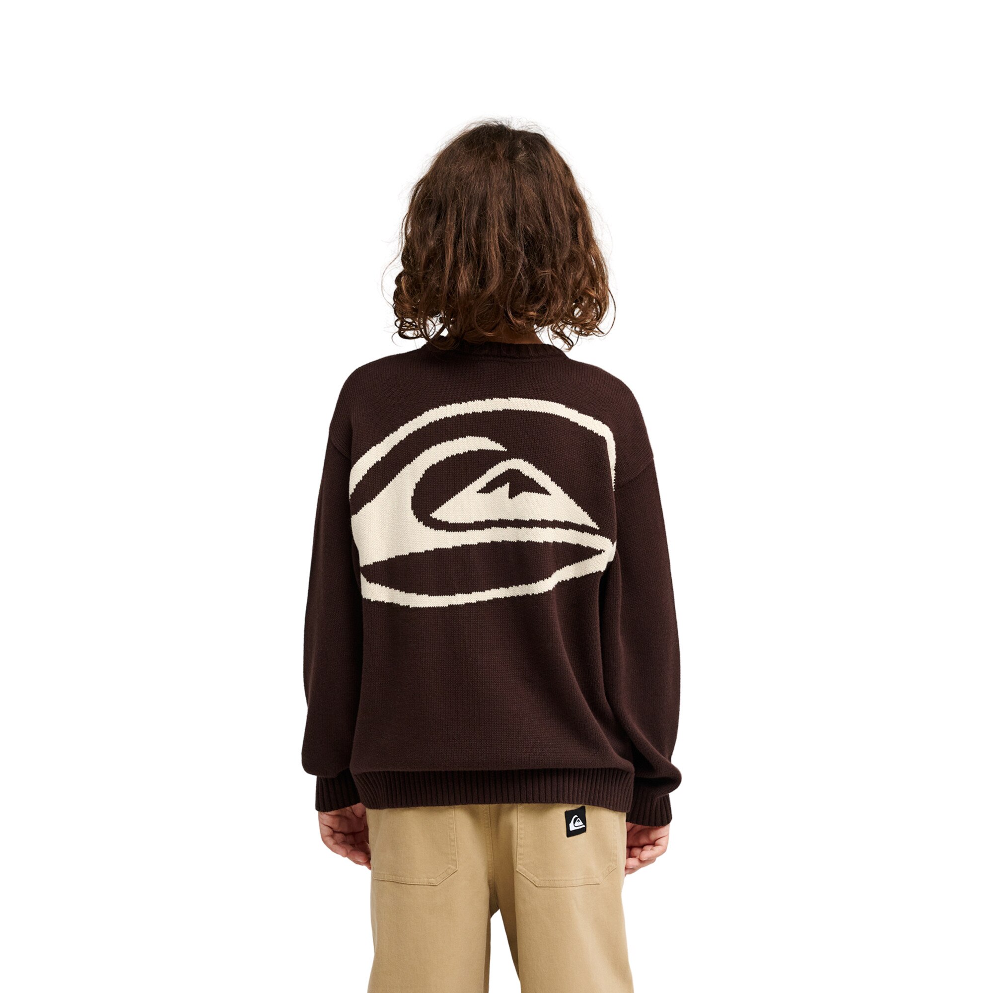 Jersey de niños Lamtarra Quiksilver - Marrón Marrón-2