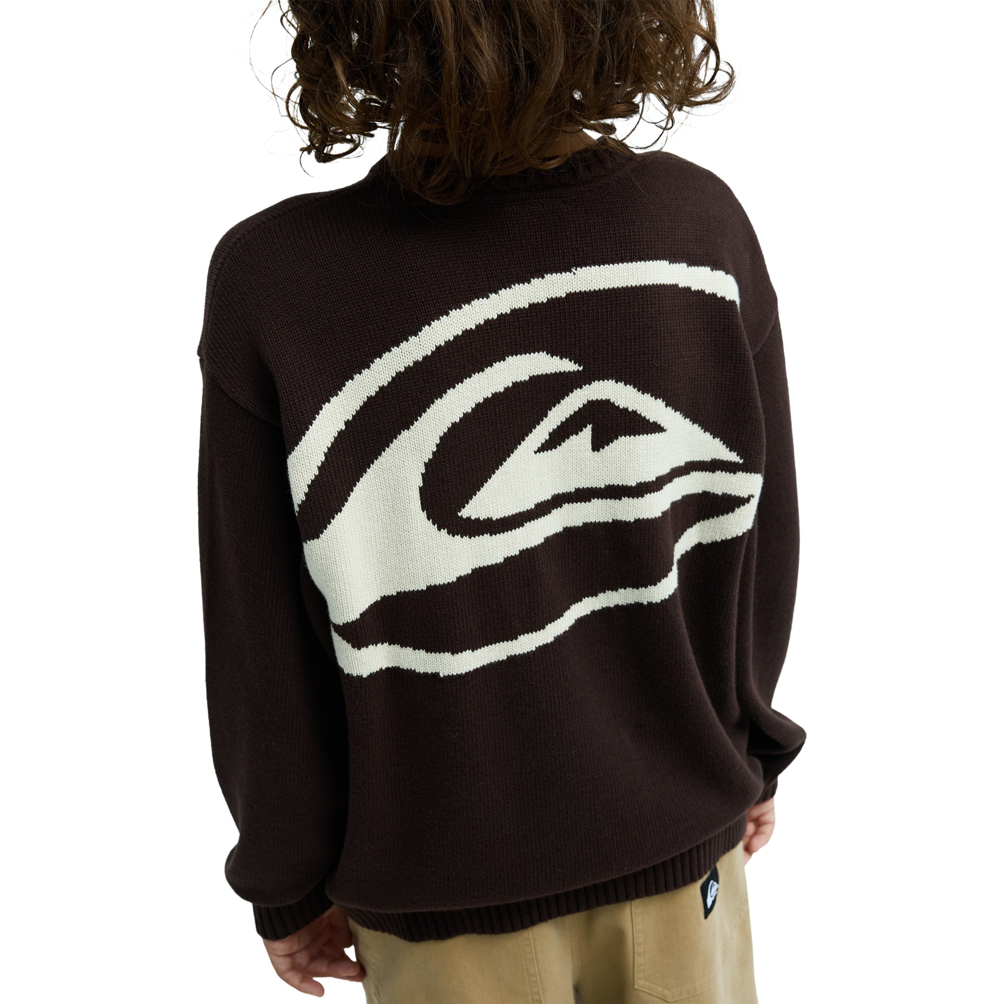 Jersey de niños Lamtarra Quiksilver - Marrón Marrón-6