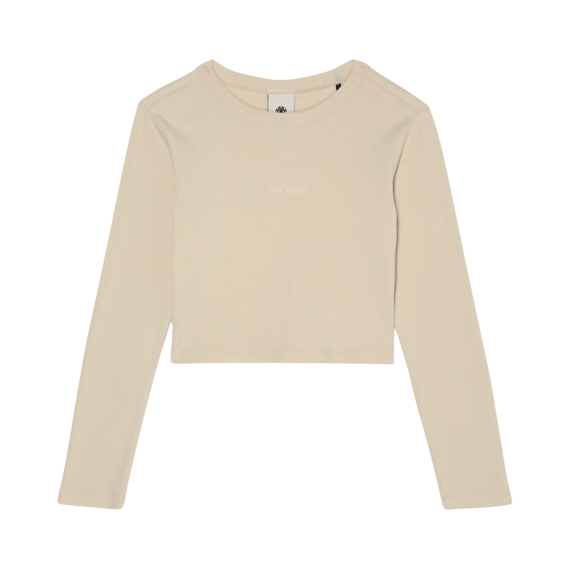 Imagen 4 de Camiseta de mujer Lowcase Crop Element - Natural Natural