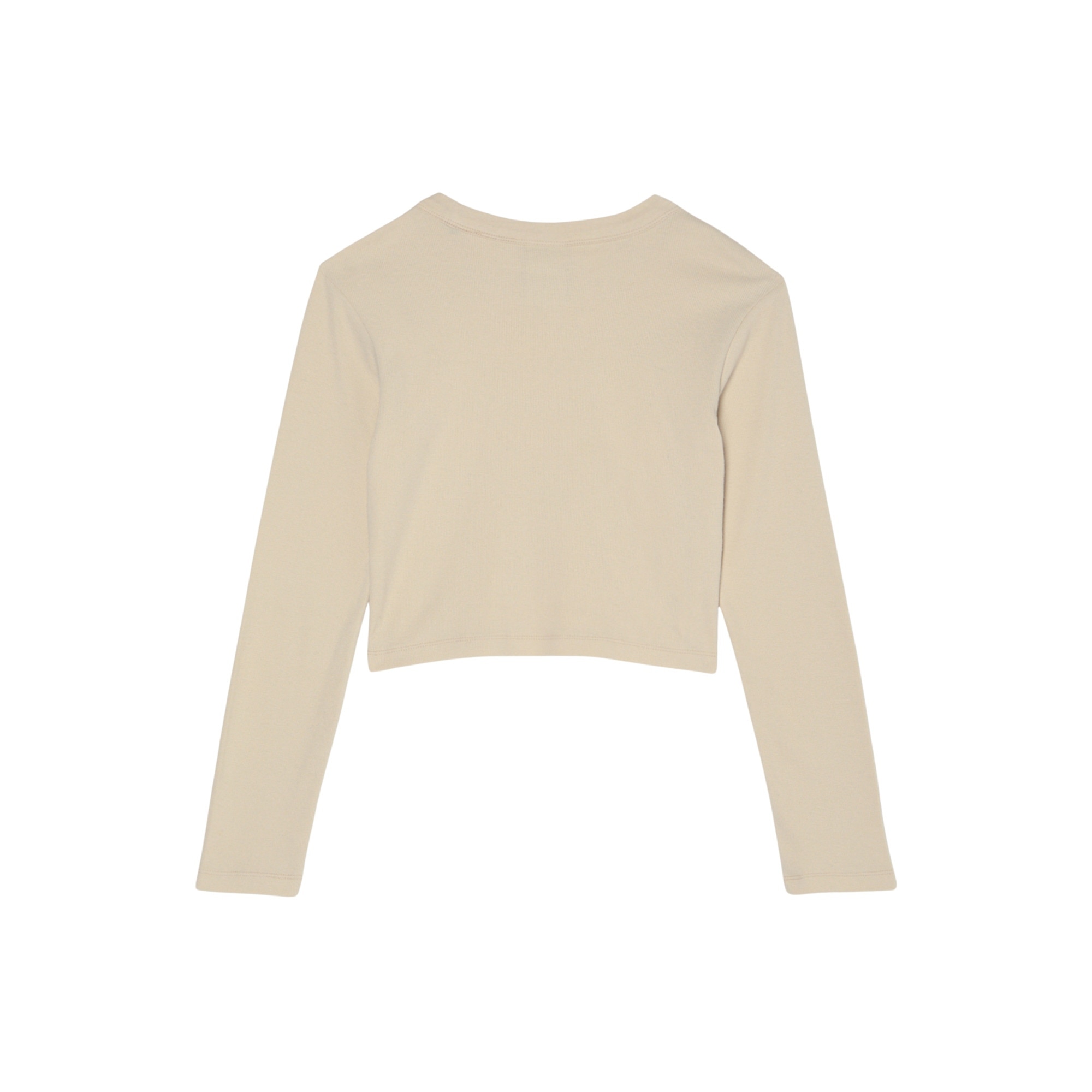 Imagen 5 de Camiseta de mujer Lowcase Crop Element - Natural Natural