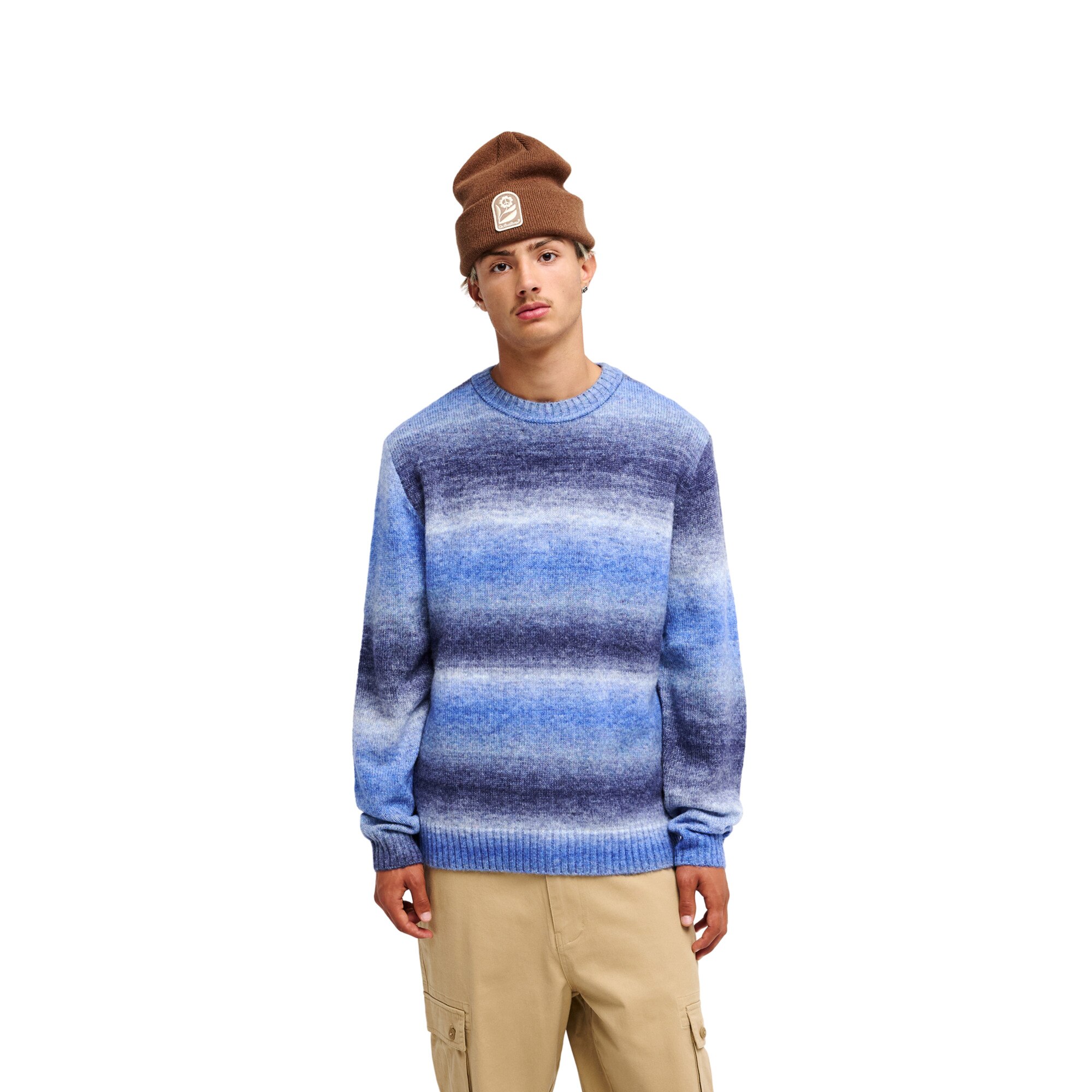 Jersey de hombre Lima Hairy Quiksilver - Azul Azul-1