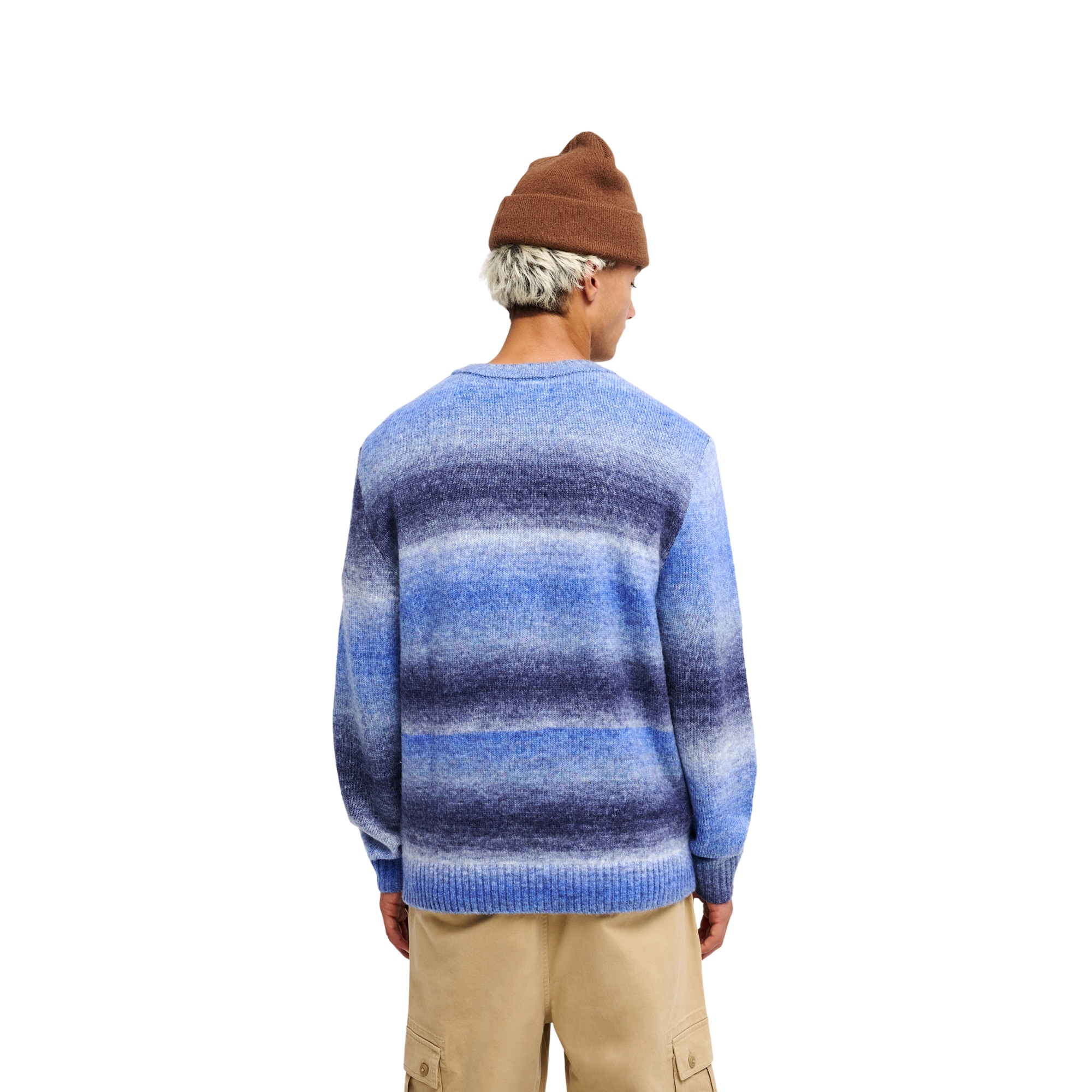 Jersey de hombre Lima Hairy Quiksilver - Azul Azul-2