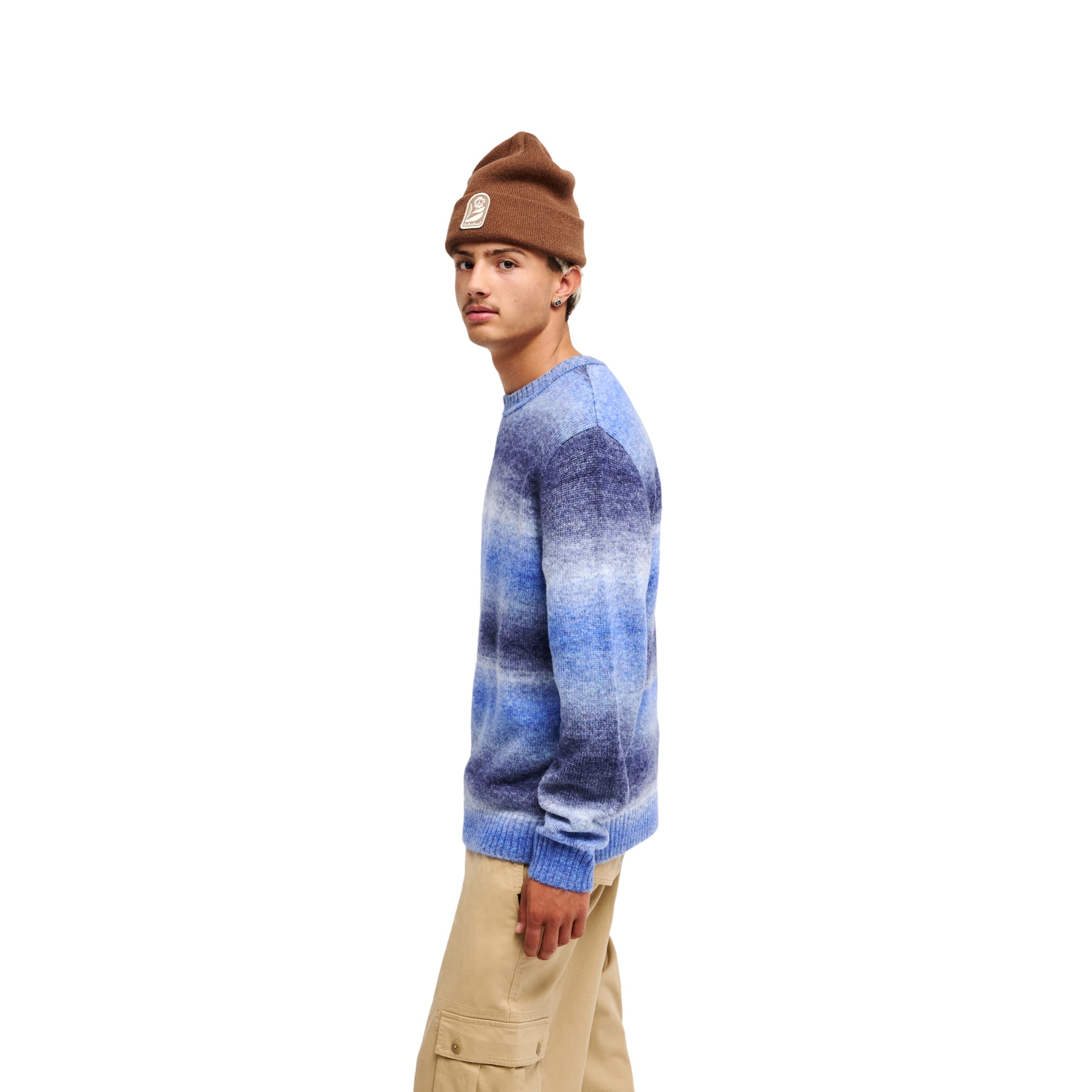 Jersey de hombre Lima Hairy Quiksilver - Azul Azul-3