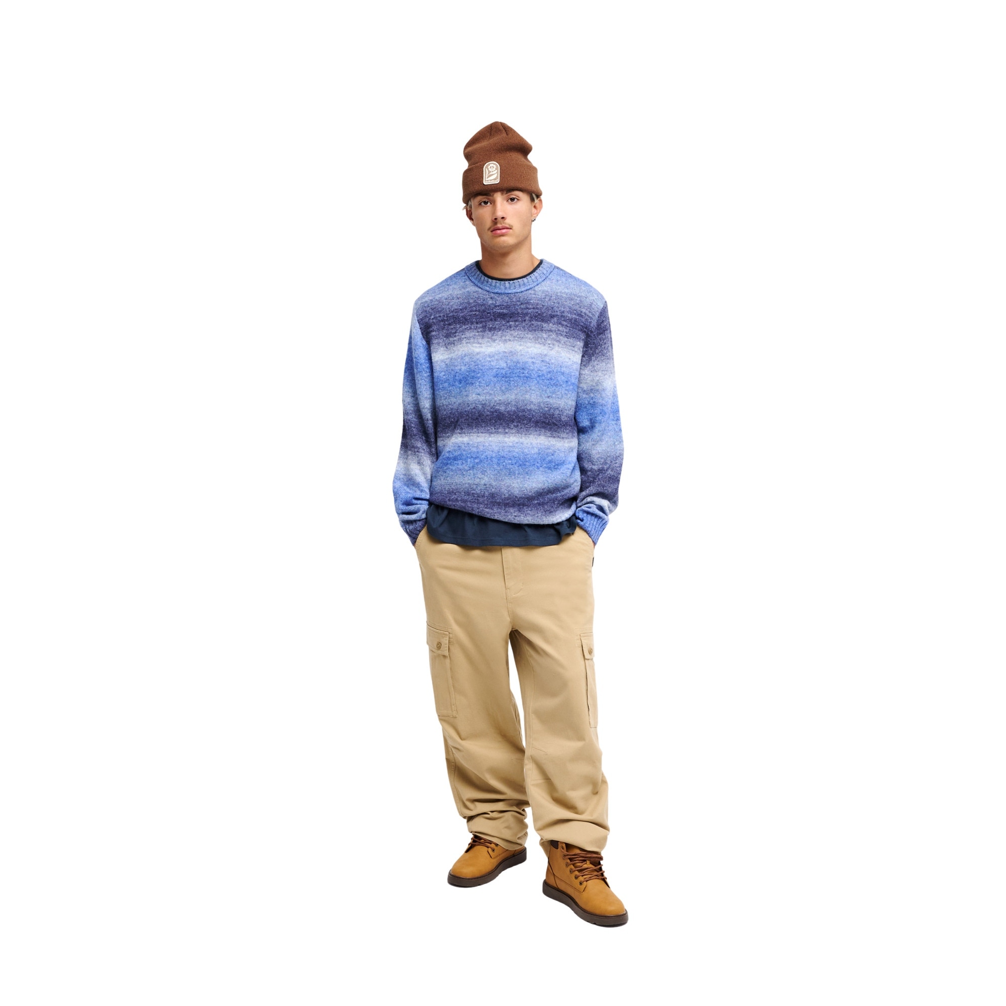 Jersey de hombre Lima Hairy Quiksilver - Azul Azul-5