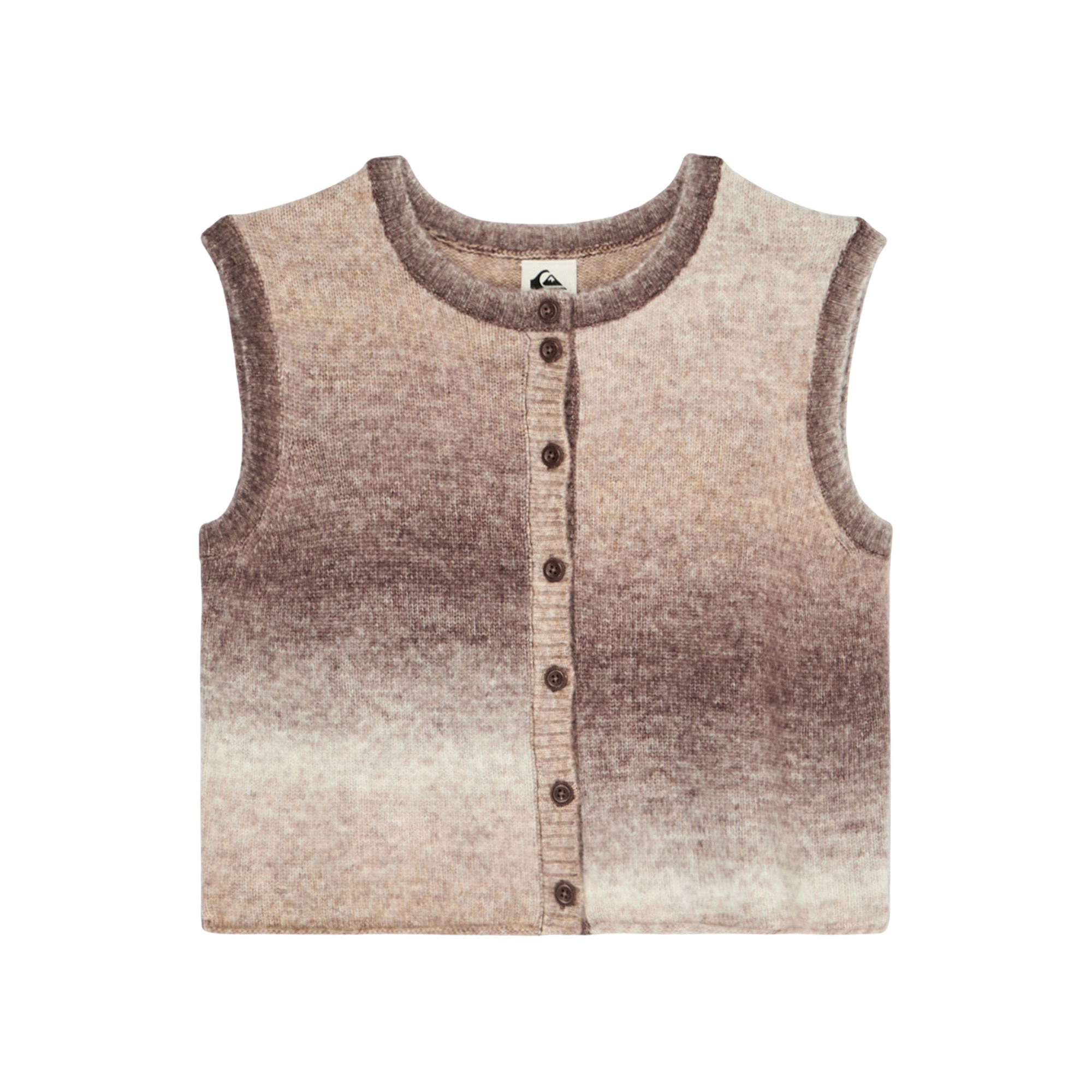 Chaleco de punto de mujer Islay Tank Gradient Quiksilver - Marrón Marrón-6