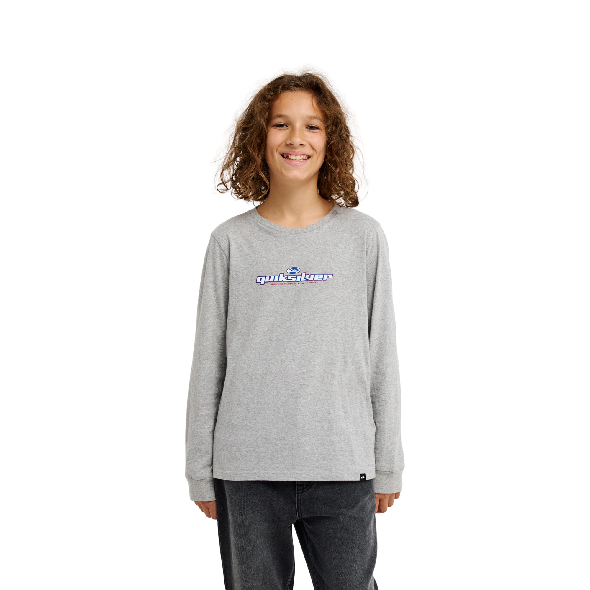 Imagen 1 de Camiseta de niños Slacker Quiksilver - Gris Gris