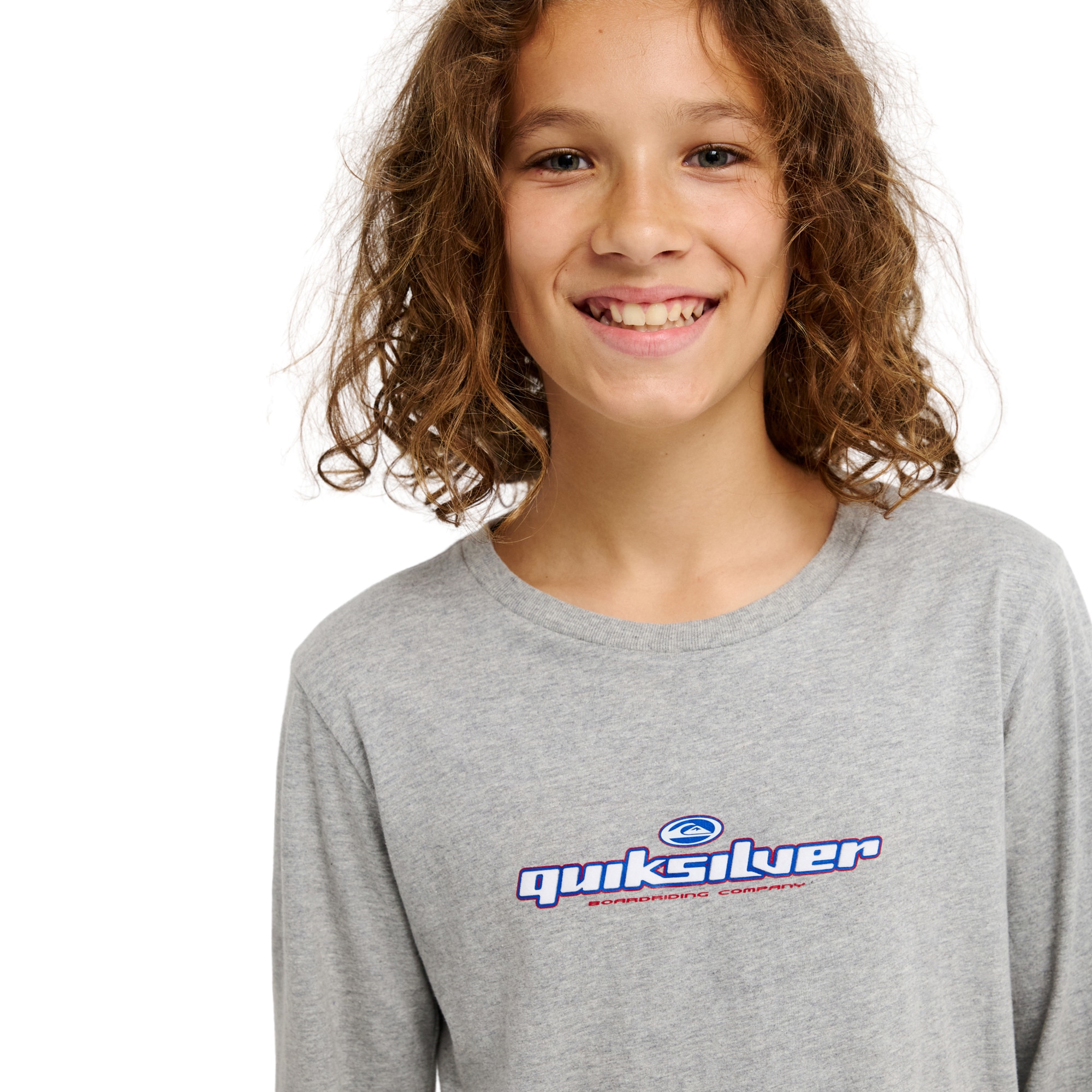 Imagen 6 de Camiseta de niños Slacker Quiksilver - Gris Gris