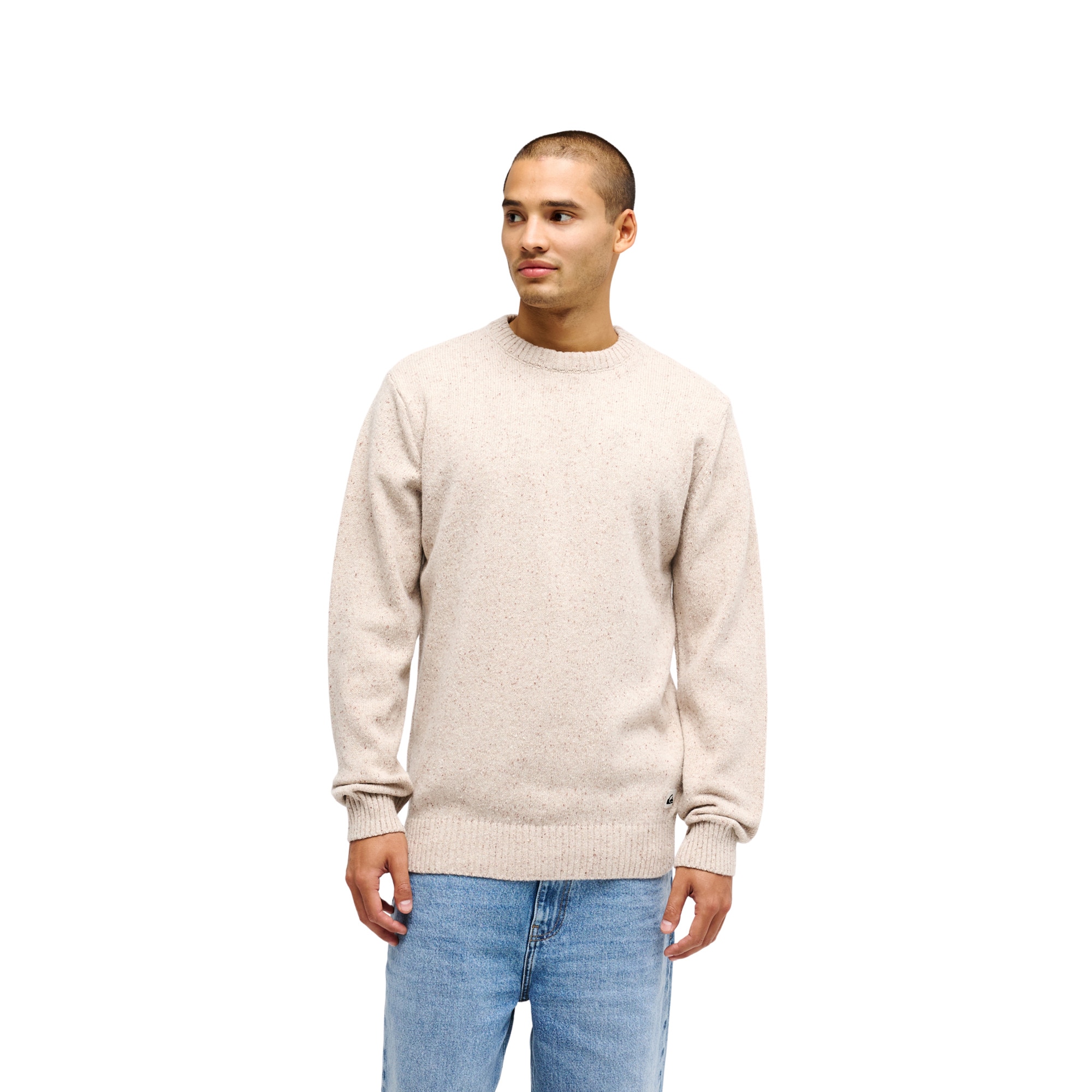 Jersey de hombre Slow Song Neppy Quiksilver - Marrón Marrón-1