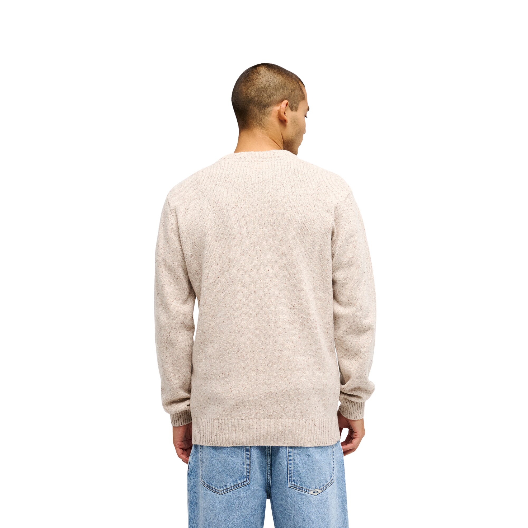 Jersey de hombre Slow Song Neppy Quiksilver - Marrón Marrón-2