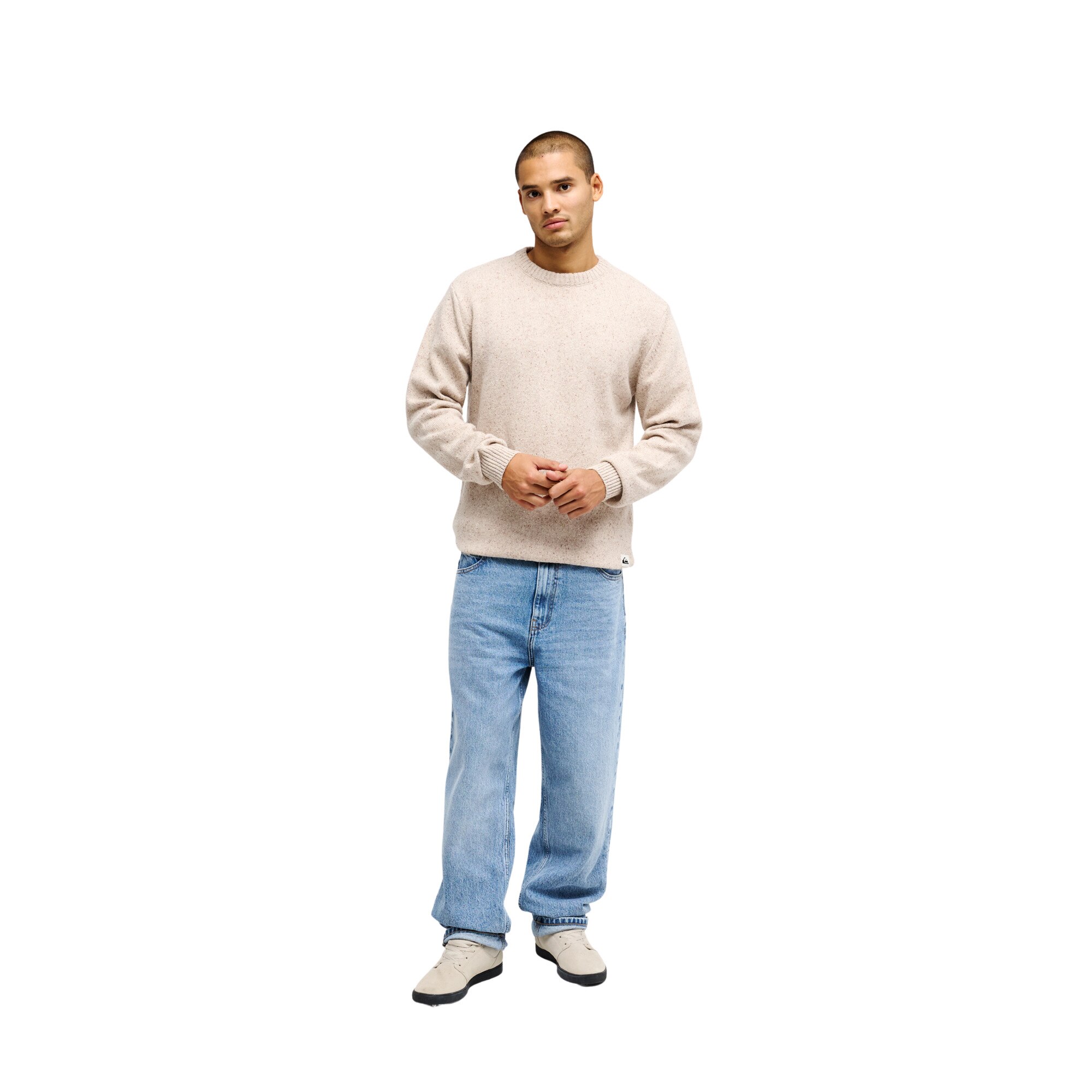 Jersey de hombre Slow Song Neppy Quiksilver - Marrón Marrón-5
