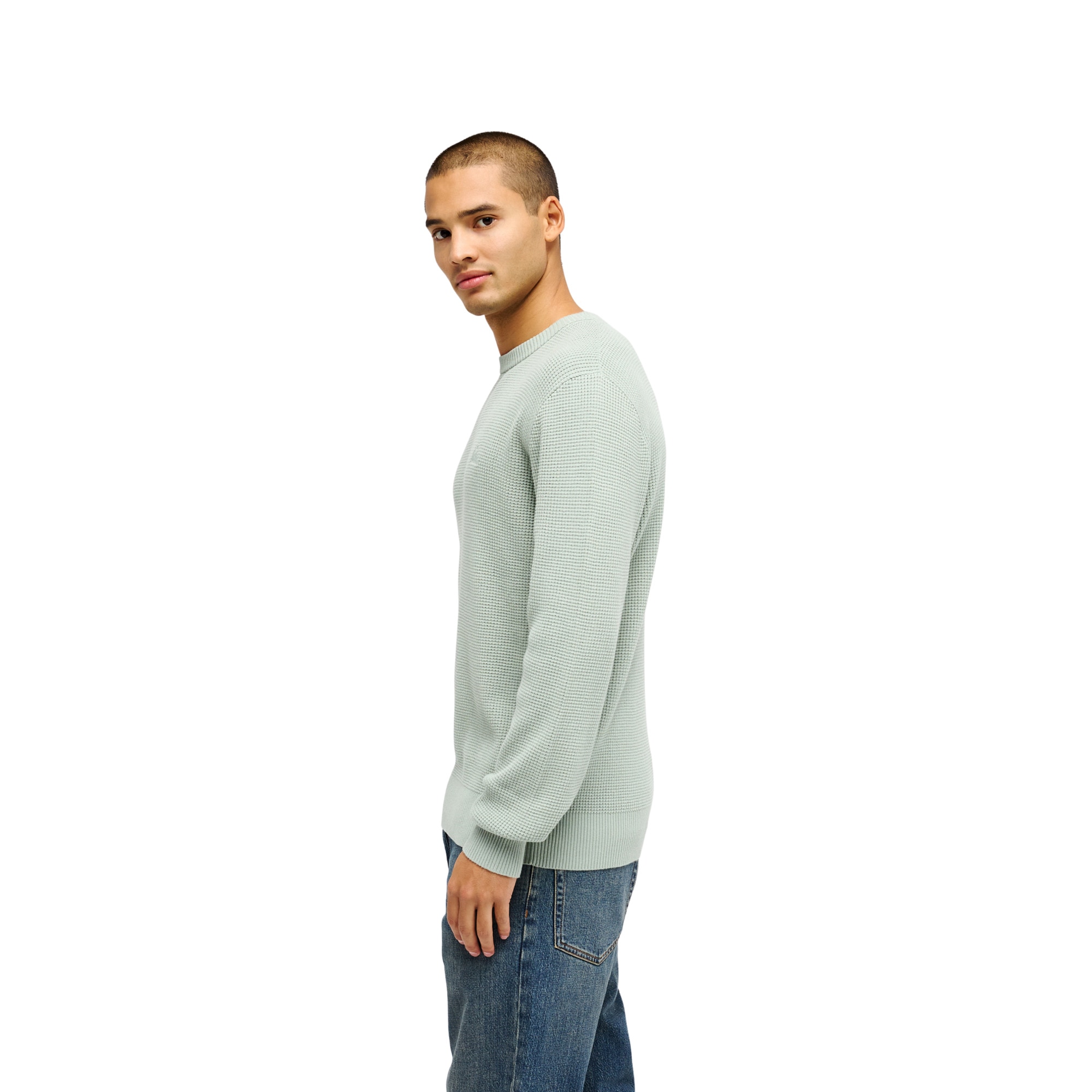 Jersey de hombre Waffle Quiksilver - Verde Verde-3