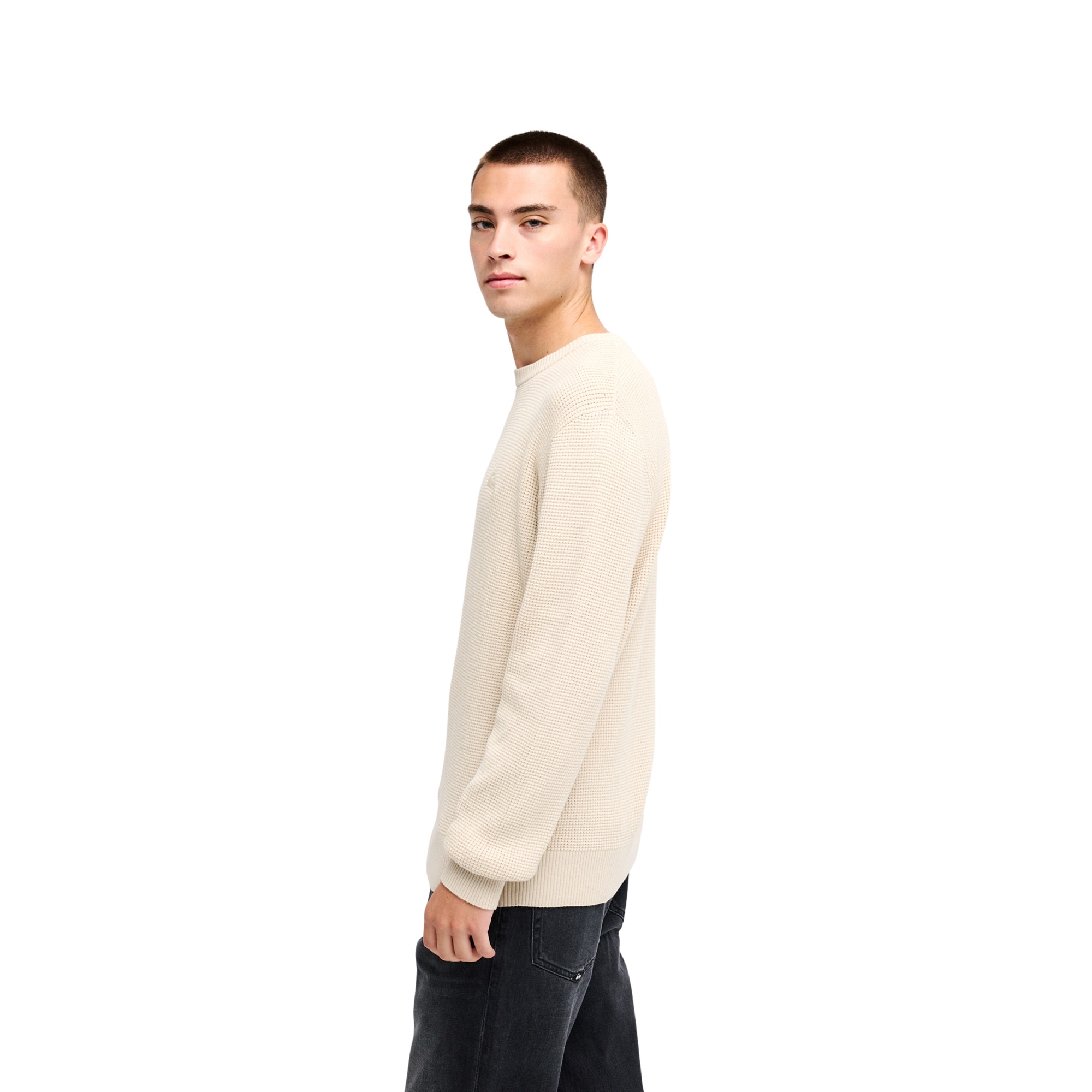 Jersey de hombre Waffle Quiksilver - Marrón Marrón-3