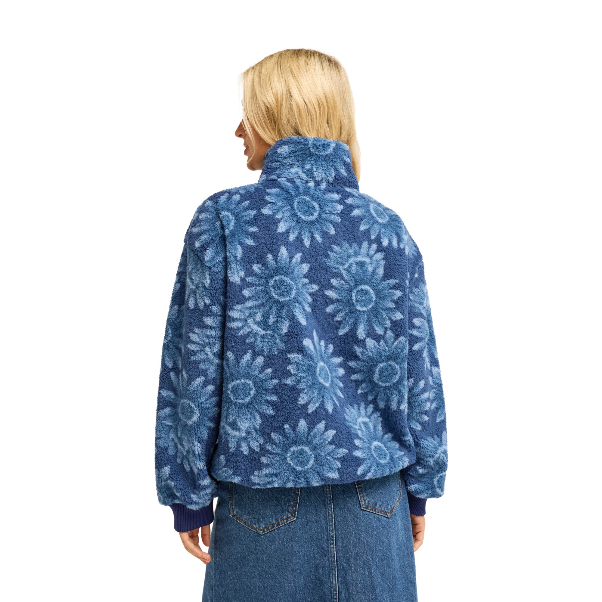 Forro polar de mujer Time Off Billabong - Azul Azul-6