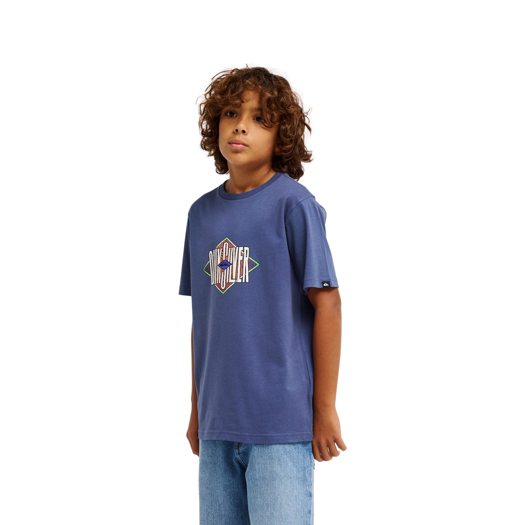 Imagen 3 de Camiseta de niños Losange Quiksilver - Azul Azul