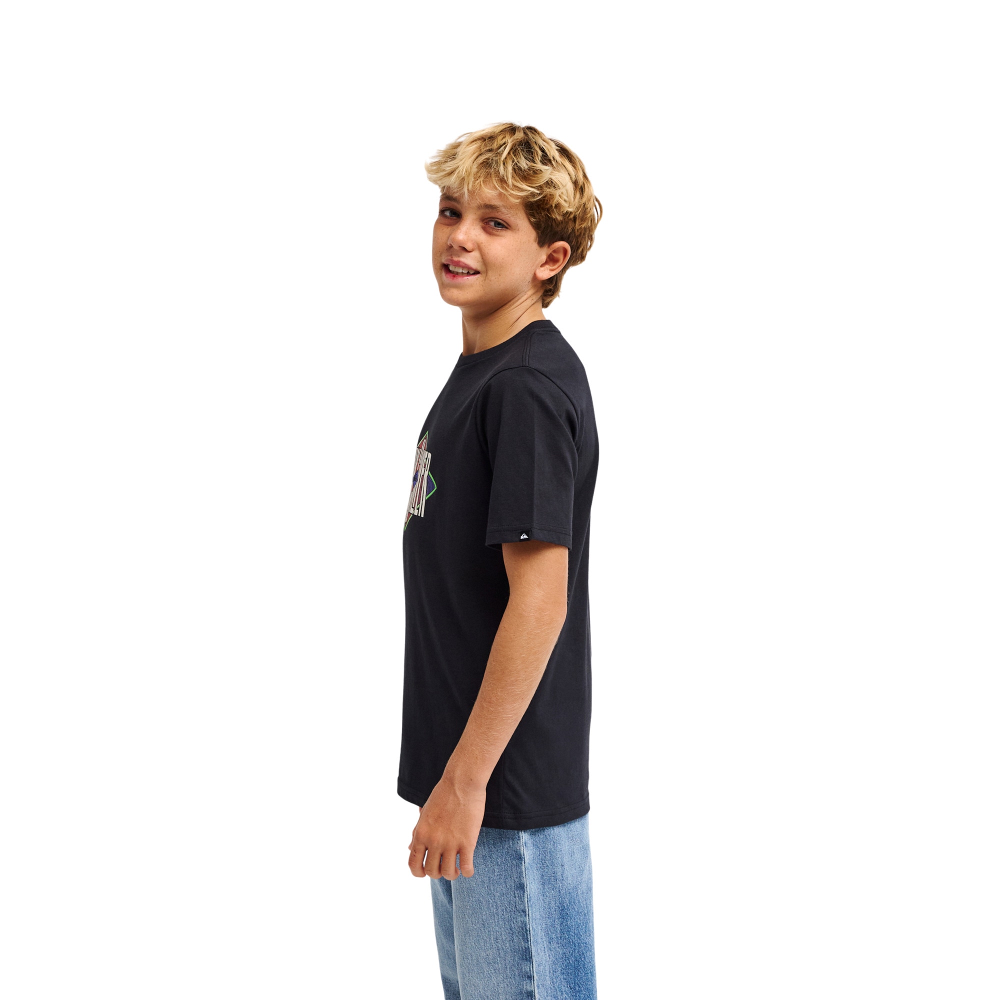 Imagen 3 de Camiseta de niños Losange Quiksilver - Negro Negro