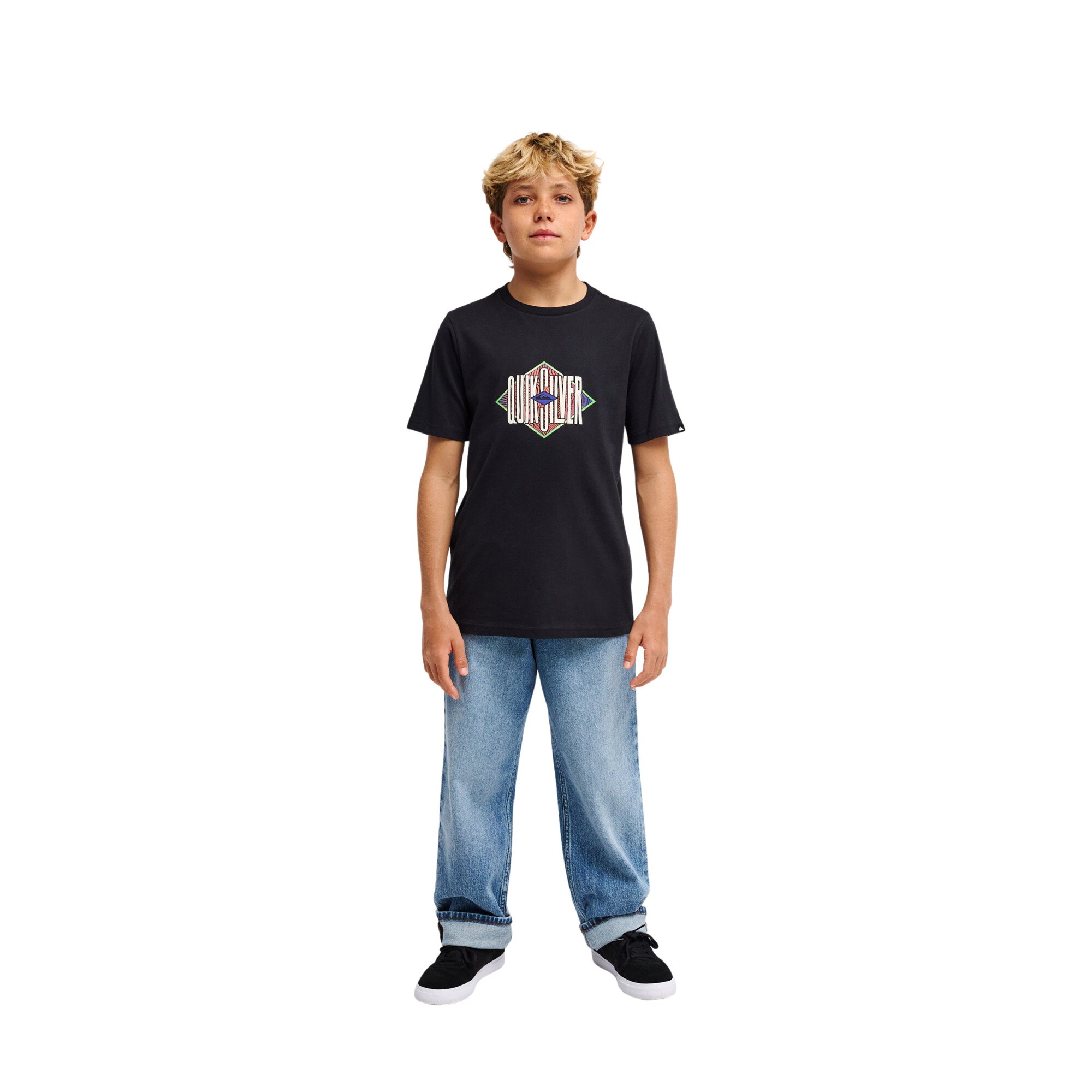 Imagen 5 de Camiseta de niños Losange Quiksilver - Negro Negro