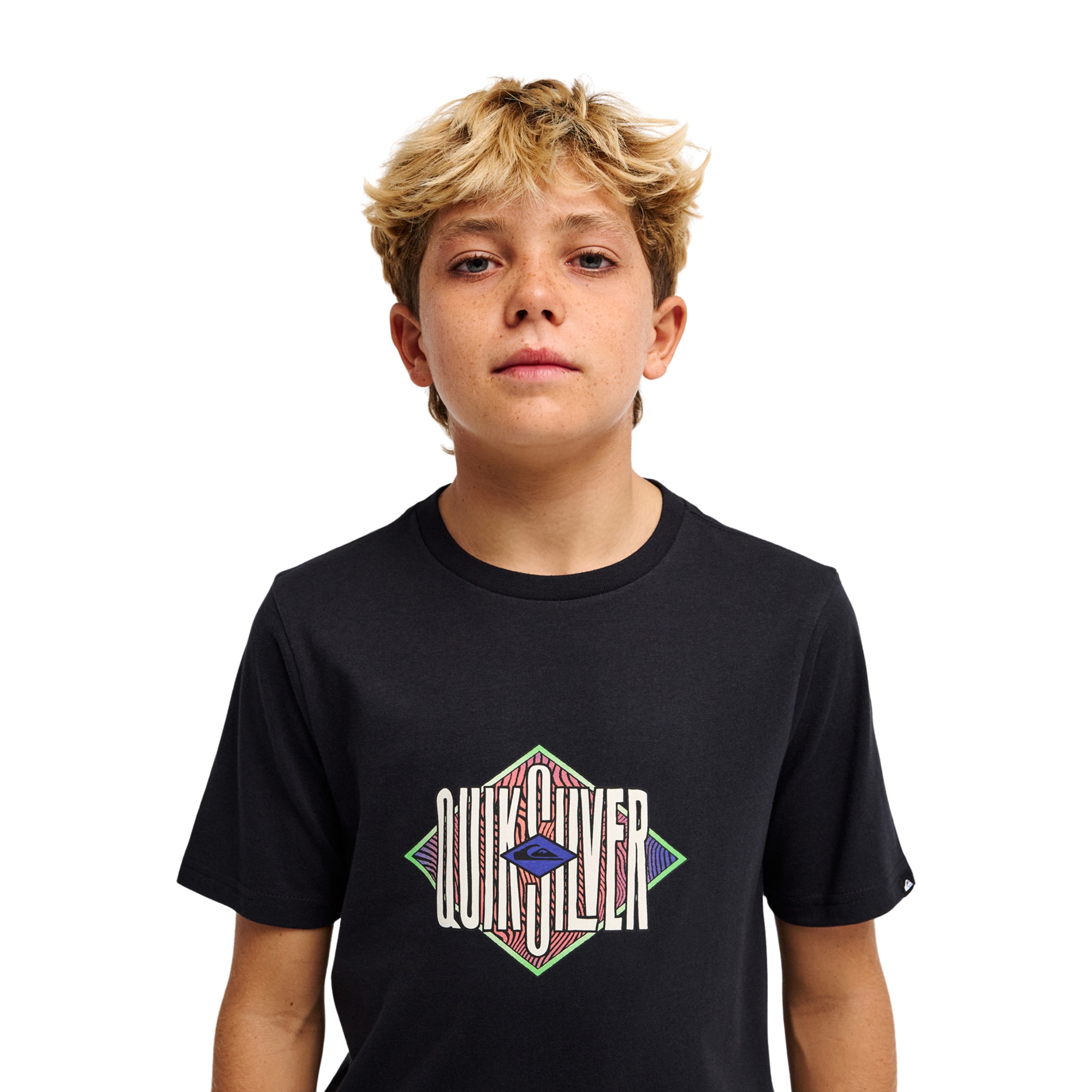Imagen 6 de Camiseta de niños Losange Quiksilver - Negro Negro
