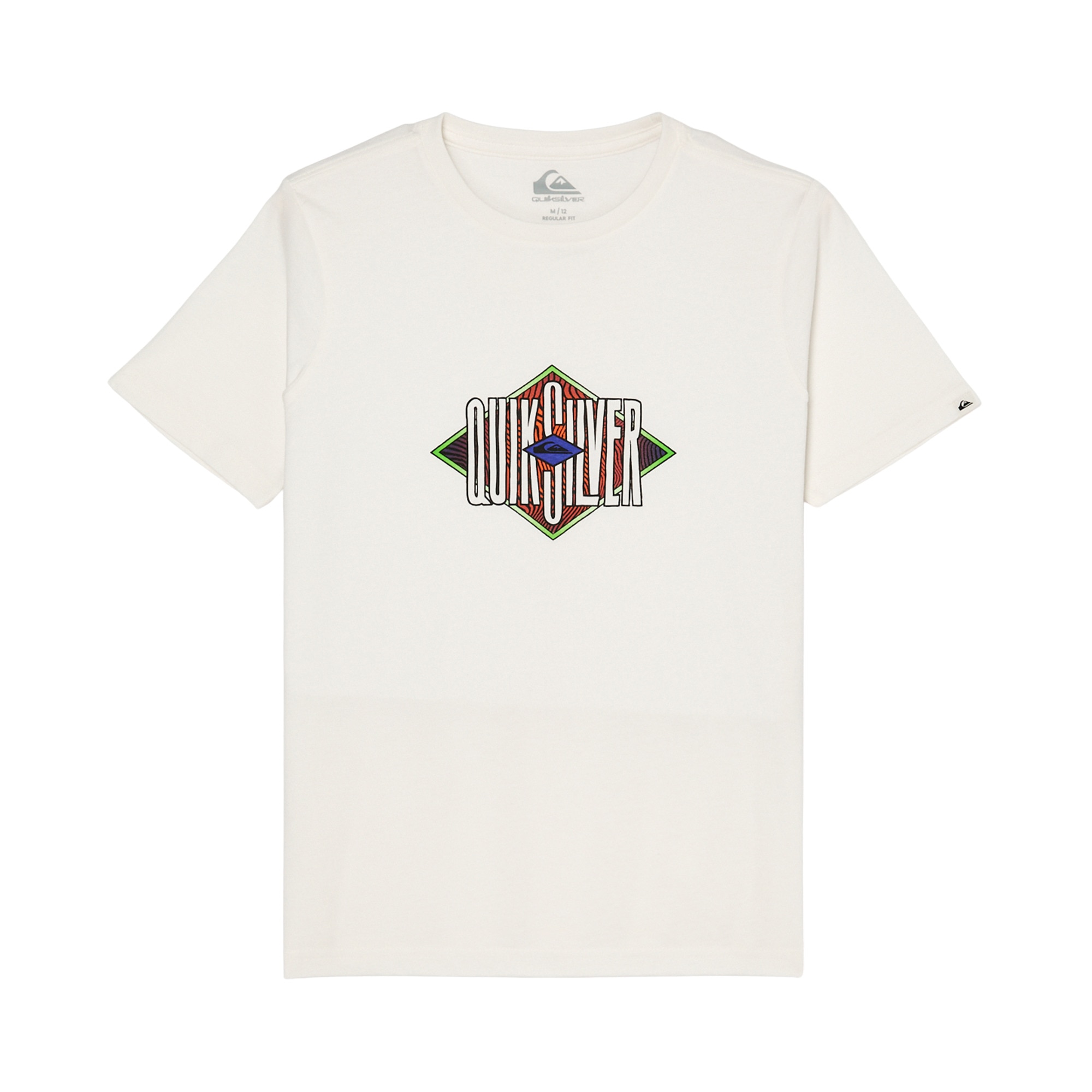 Imagen 6 de Camiseta de niños Losange Quiksilver - Blanco Blanco