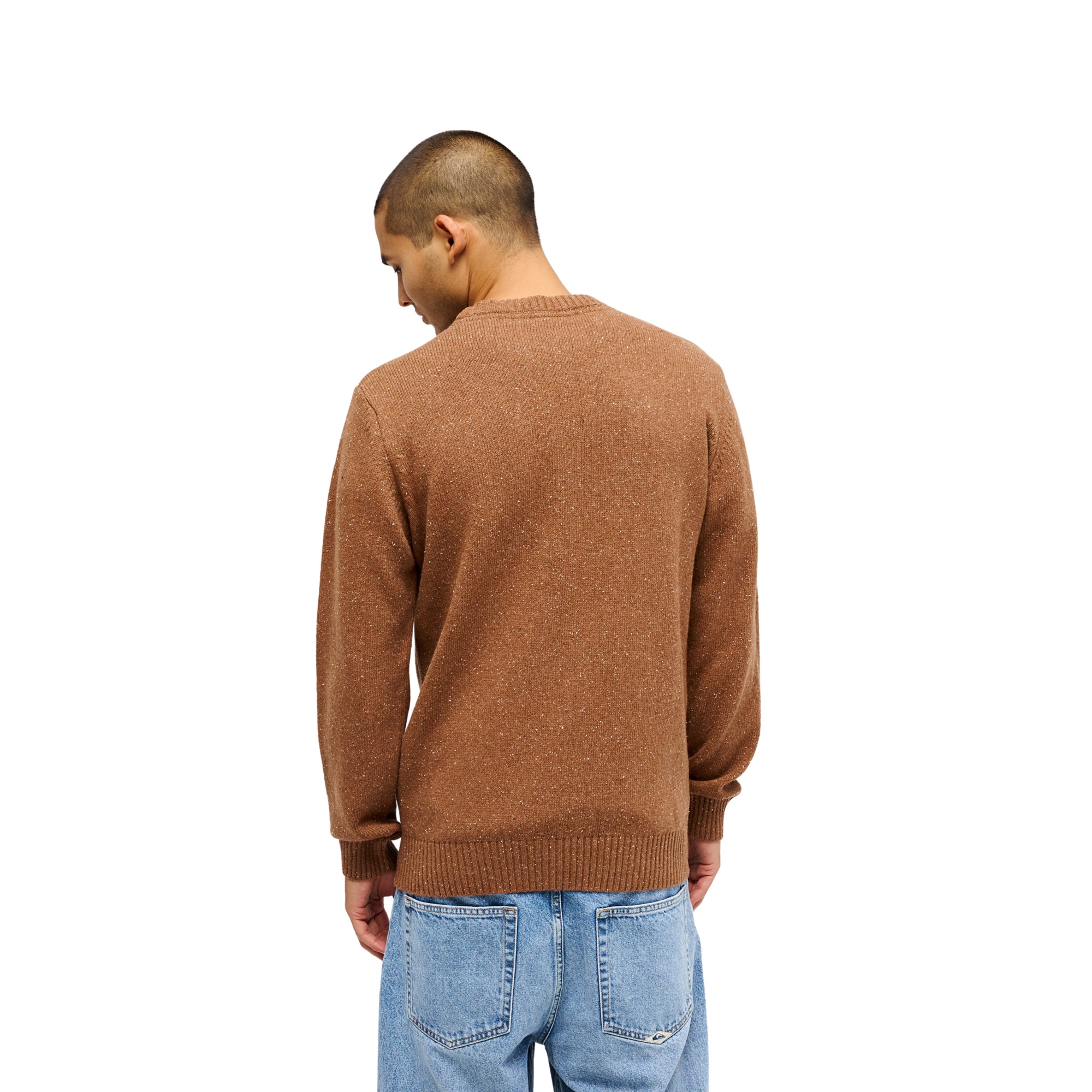 Jersey de hombre Slow Song Neppy Quiksilver - Marrón Marrón-2