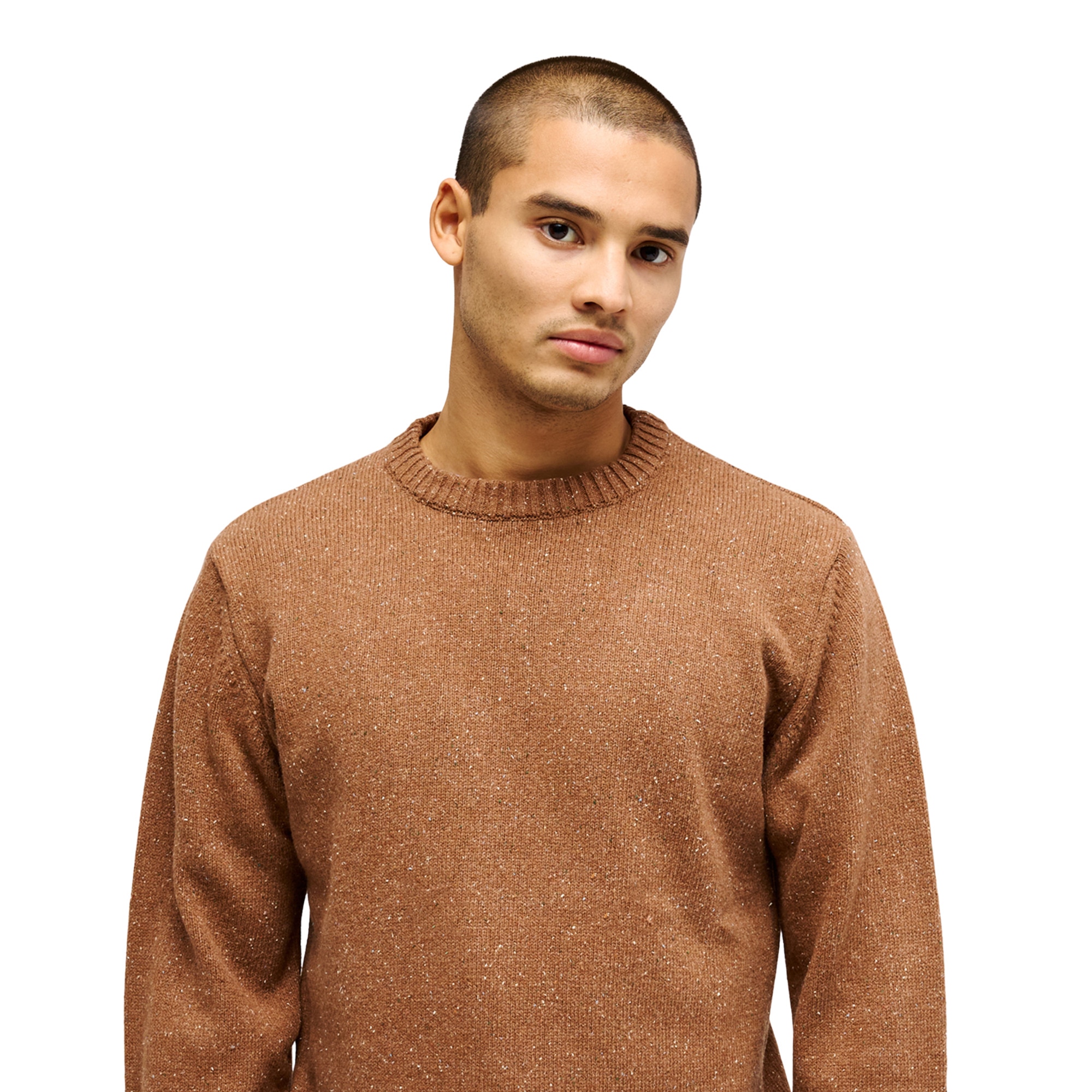 Jersey de hombre Slow Song Neppy Quiksilver - Marrón Marrón-4