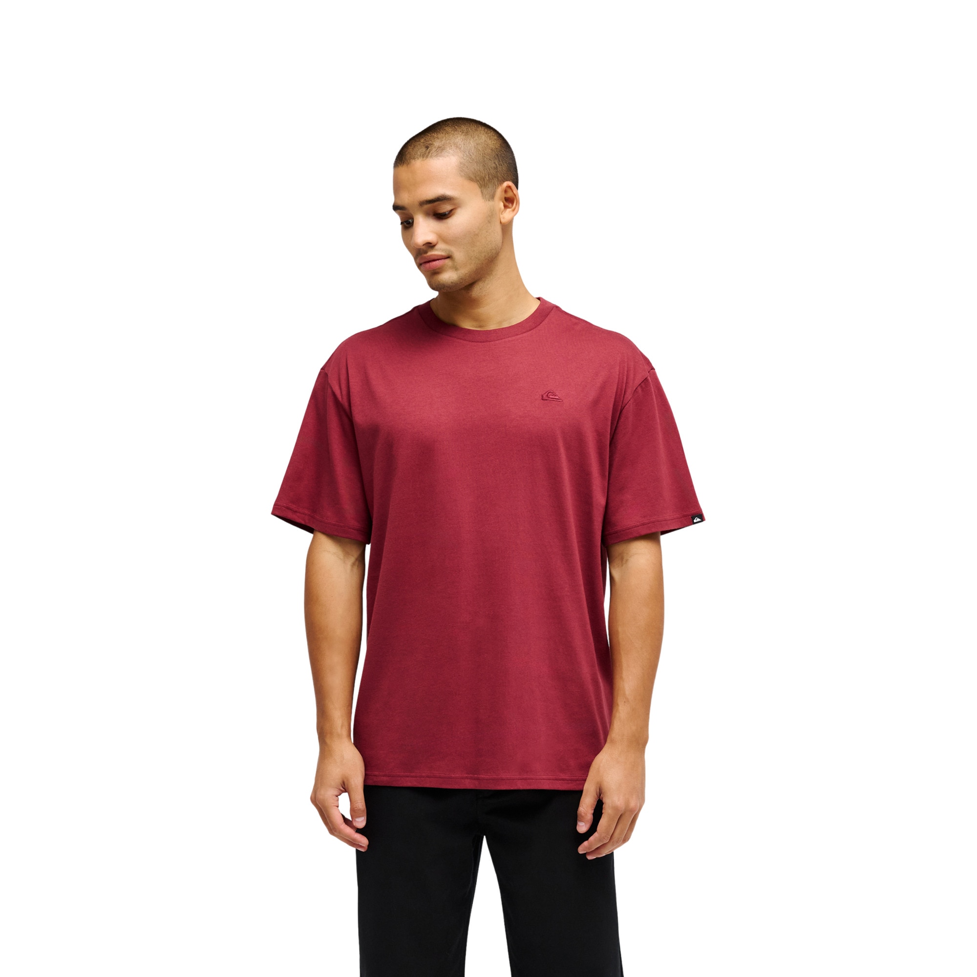 Camiseta de hombre Salt Water Quiksilver - Rojo cereza Rojo cereza-1