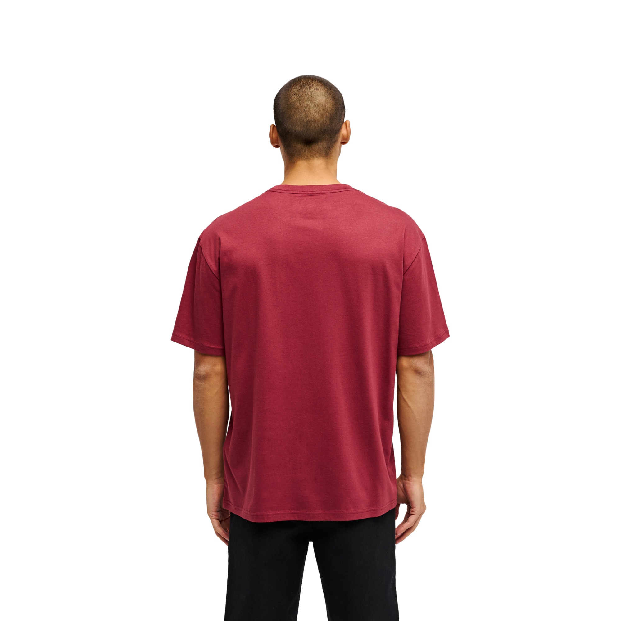 Camiseta de hombre Salt Water Quiksilver - Rojo cereza Rojo cereza-2