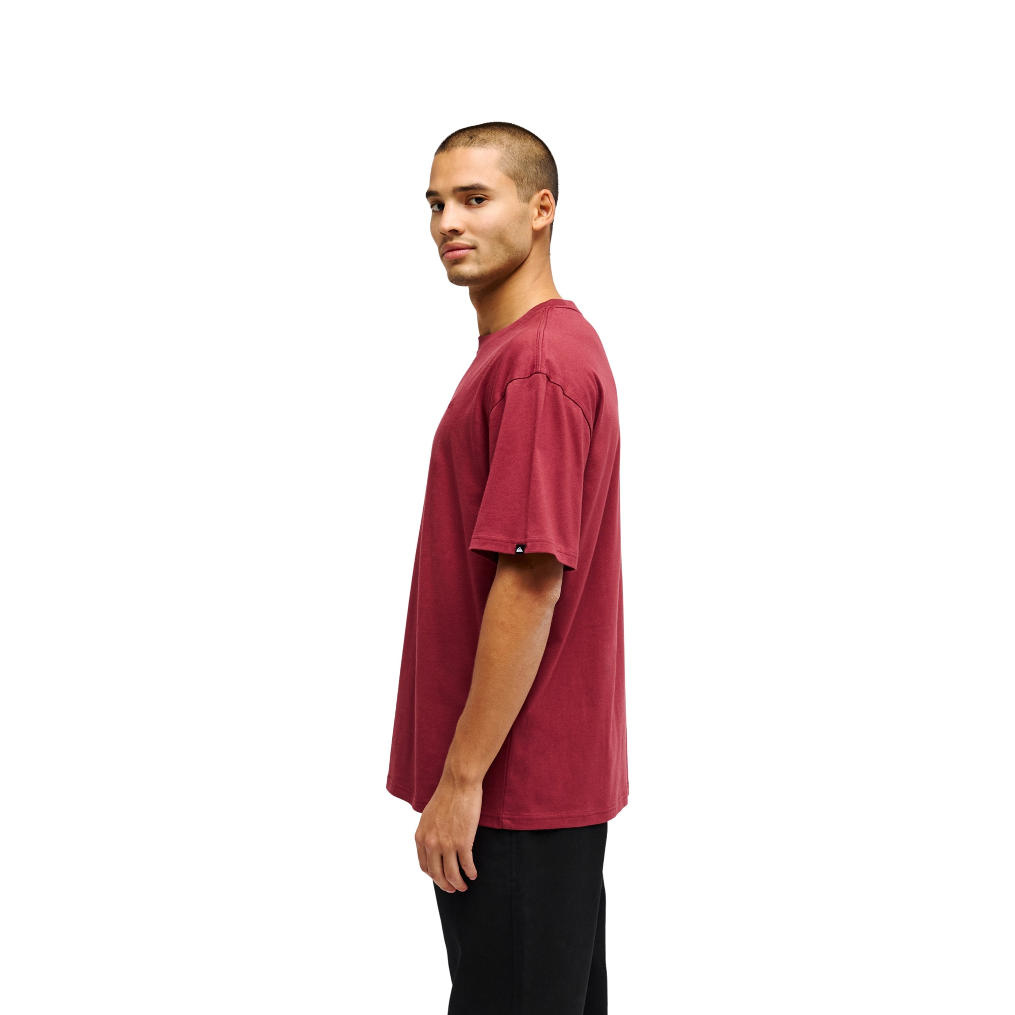 Camiseta de hombre Salt Water Quiksilver - Rojo cereza Rojo cereza-3