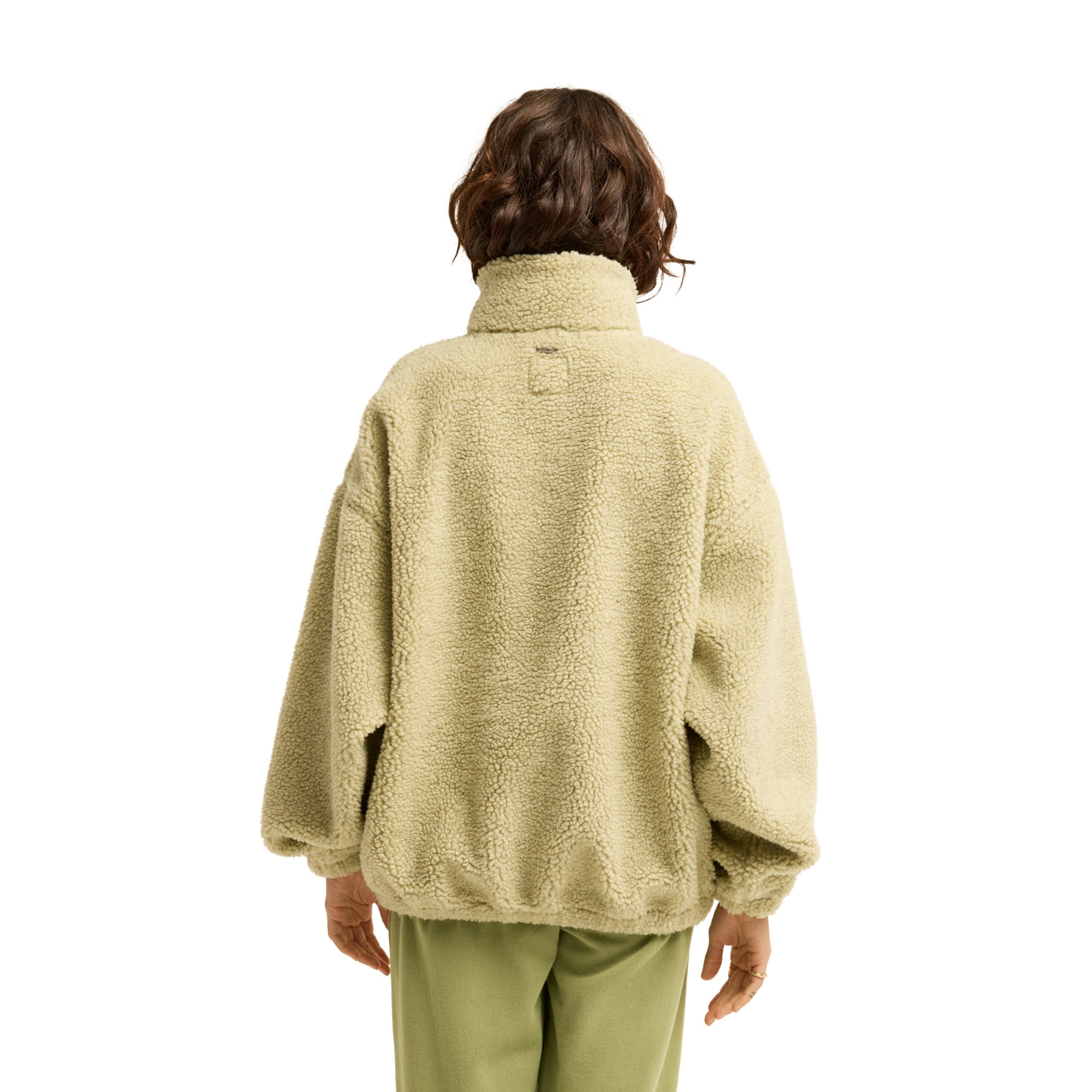 Imagen 3 de Sudadera de mujer Run The Road Billabong - Beige Beige