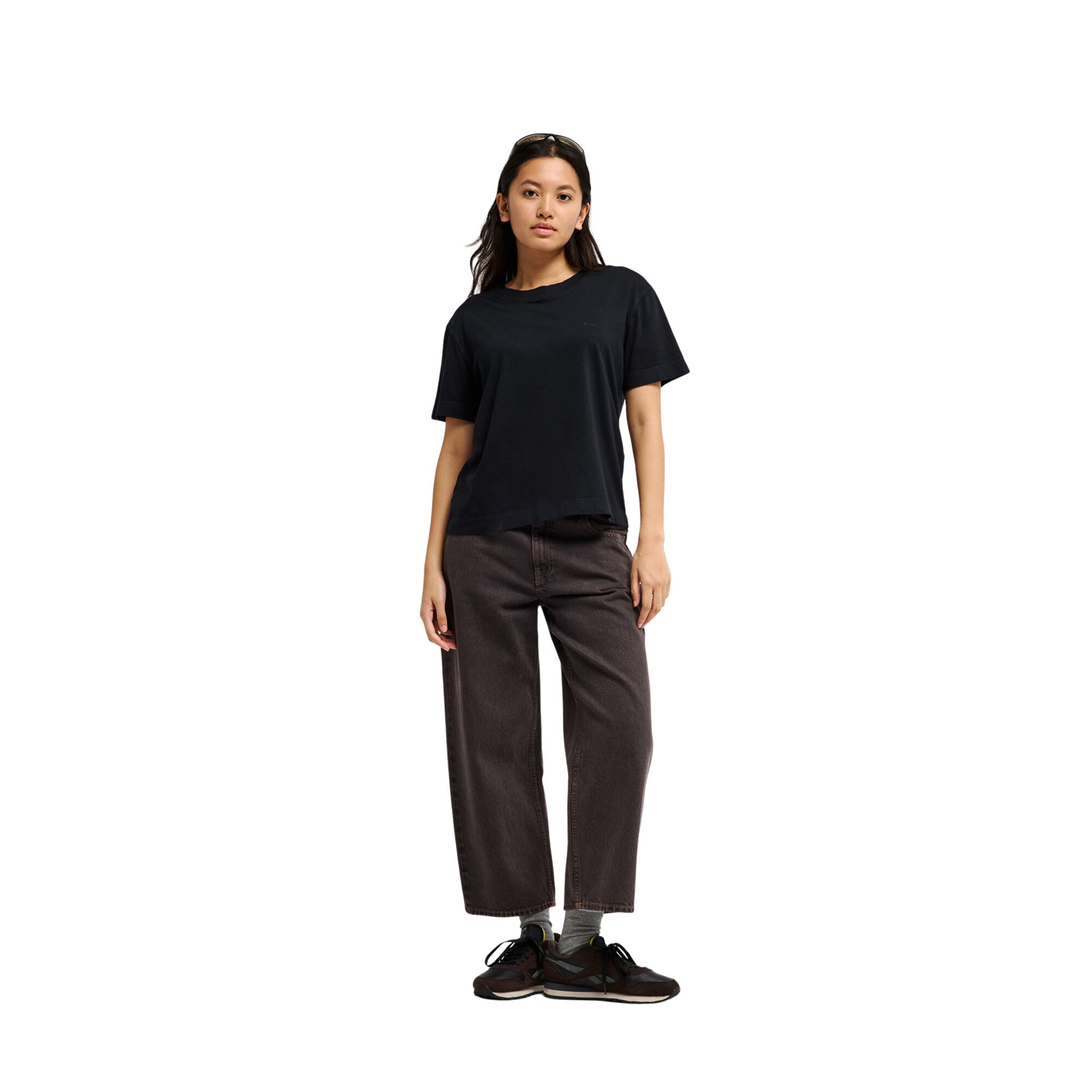 Camiseta de mujer Essential Quiksilver - Negro Negro-5