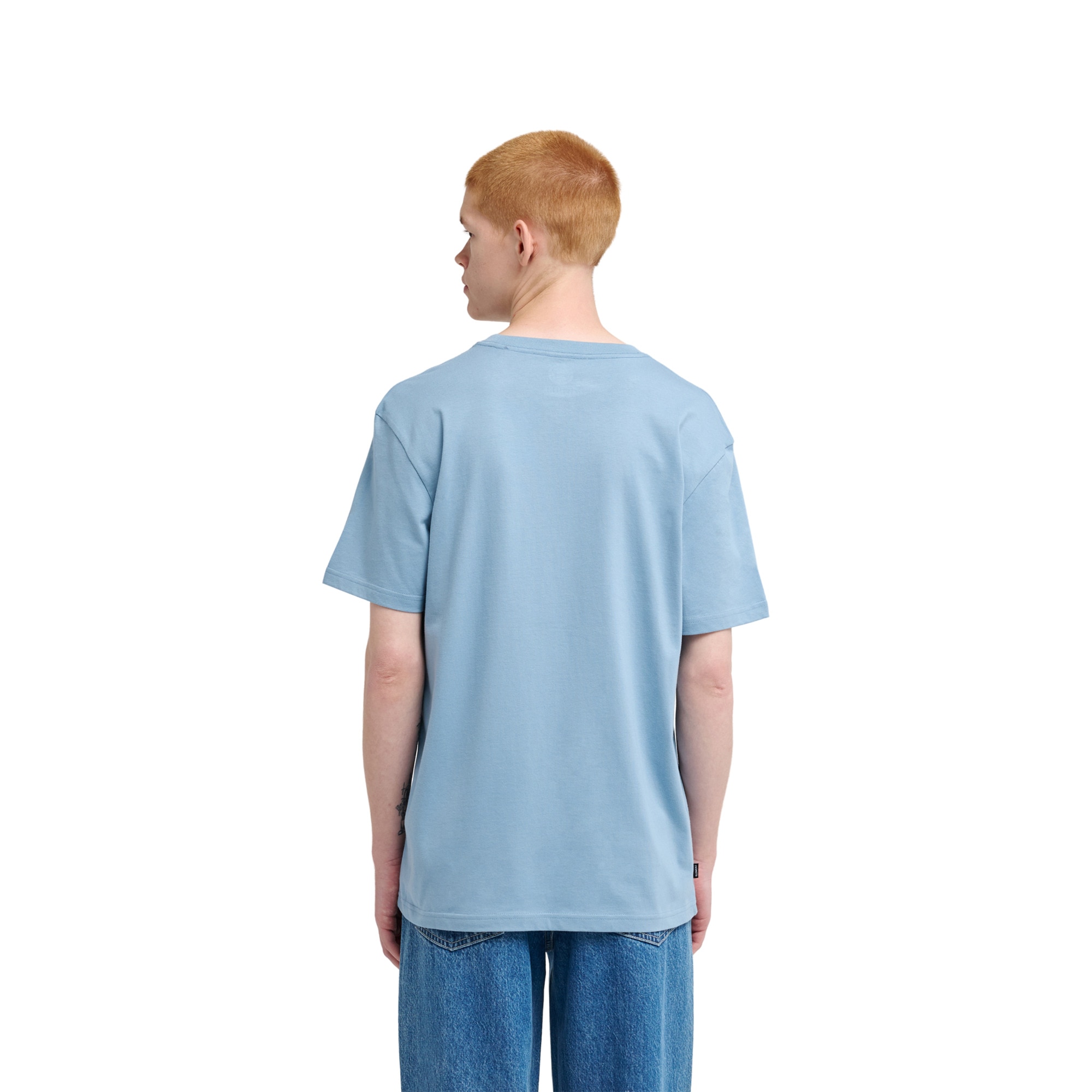 Camiseta de hombre Icon Label Pocket Element - Azul denim Azul denim-2