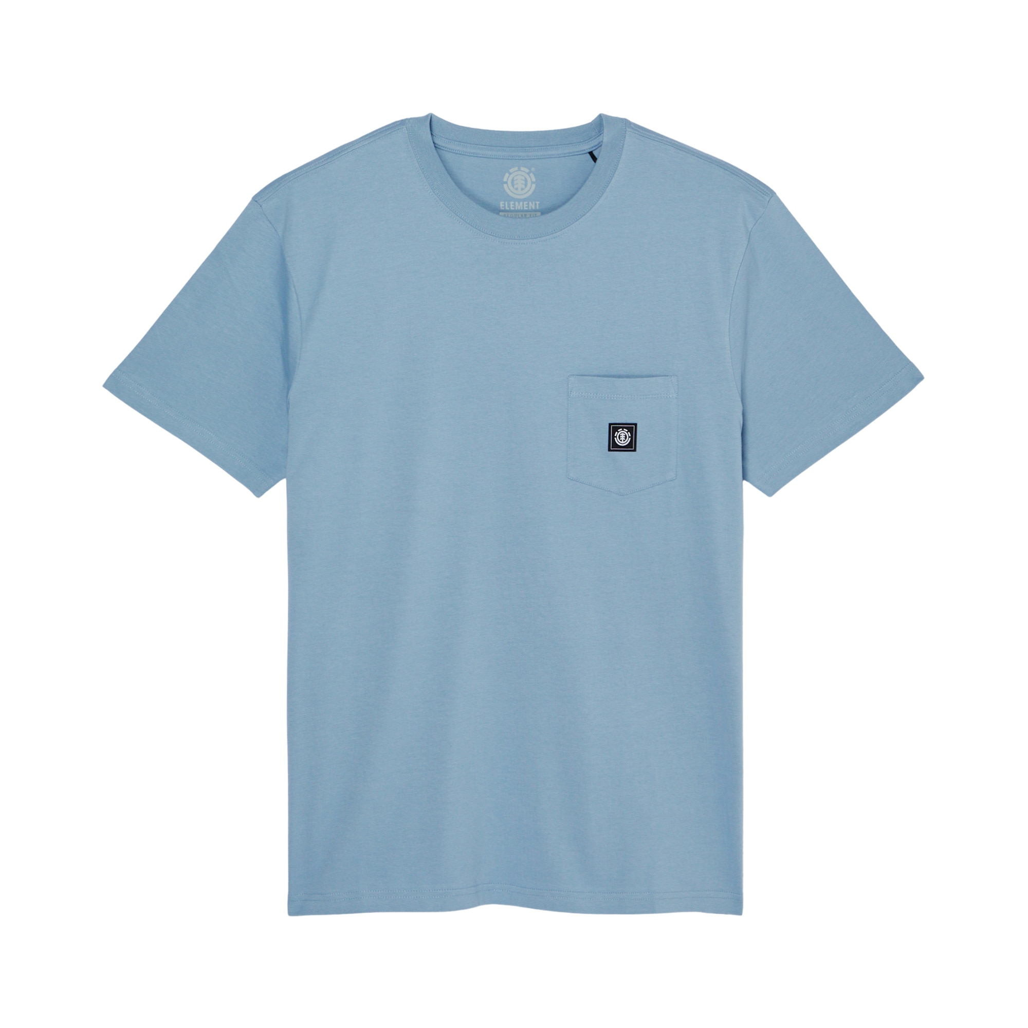 Camiseta de hombre Icon Label Pocket Element - Azul denim Azul denim-4