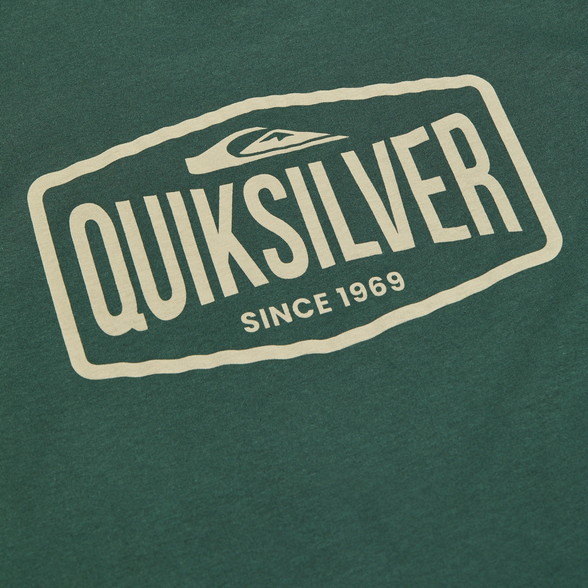 Imagen 3 de Camiseta de hombre Ev Surf Garage Quiksilver - Verde Verde