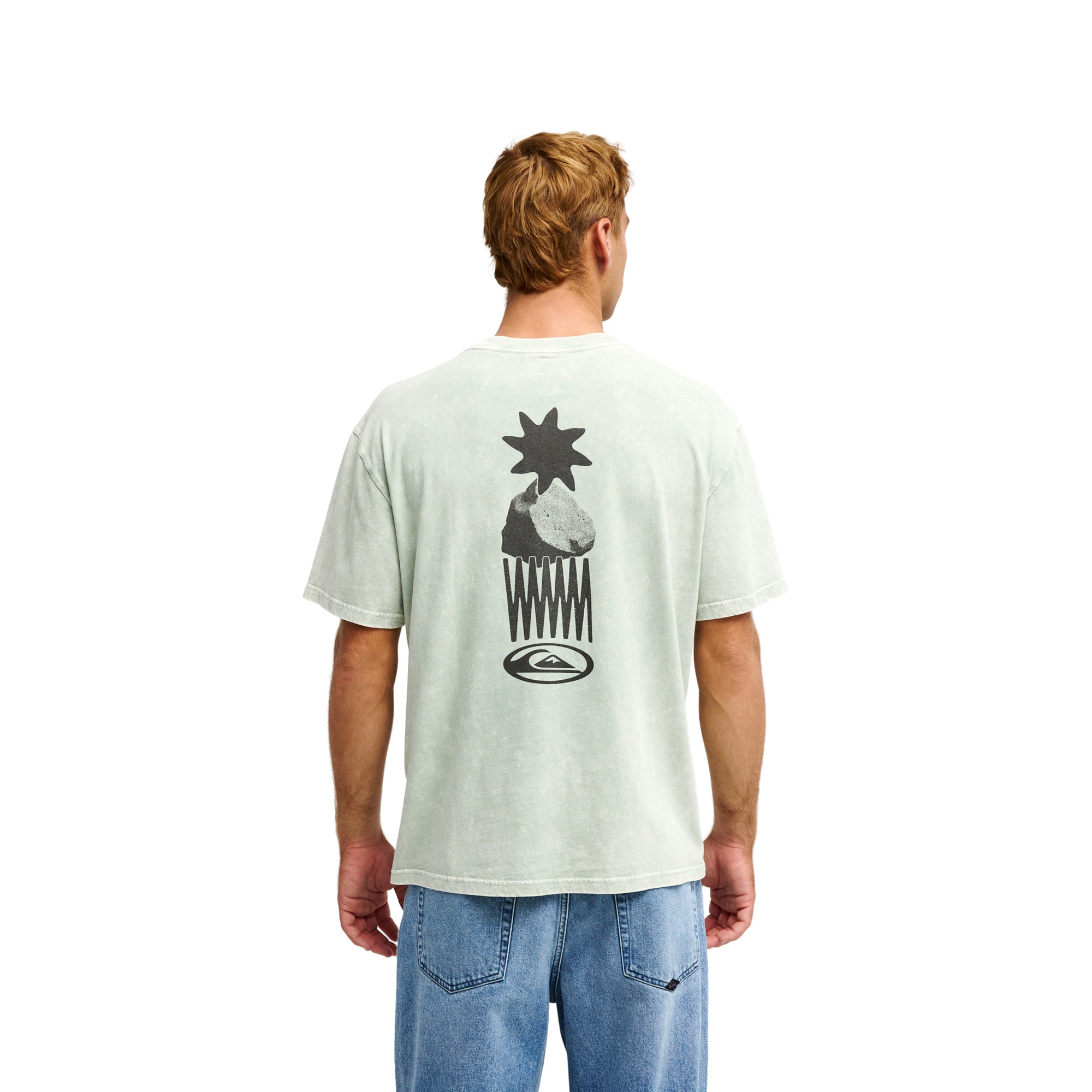 Imagen 2 de Camiseta de hombre Balance Quiksilver - Verde Verde