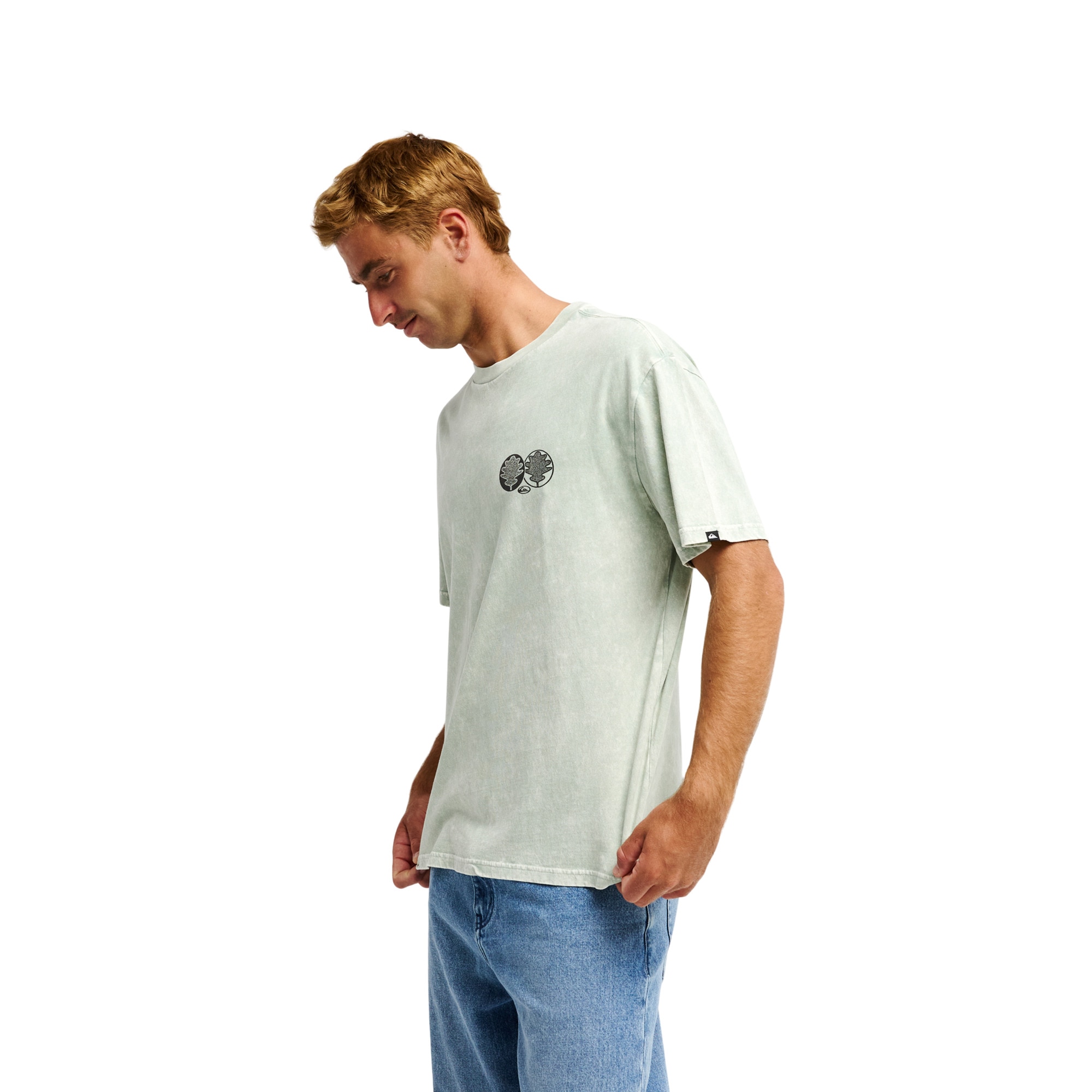 Imagen 3 de Camiseta de hombre Balance Quiksilver - Verde Verde
