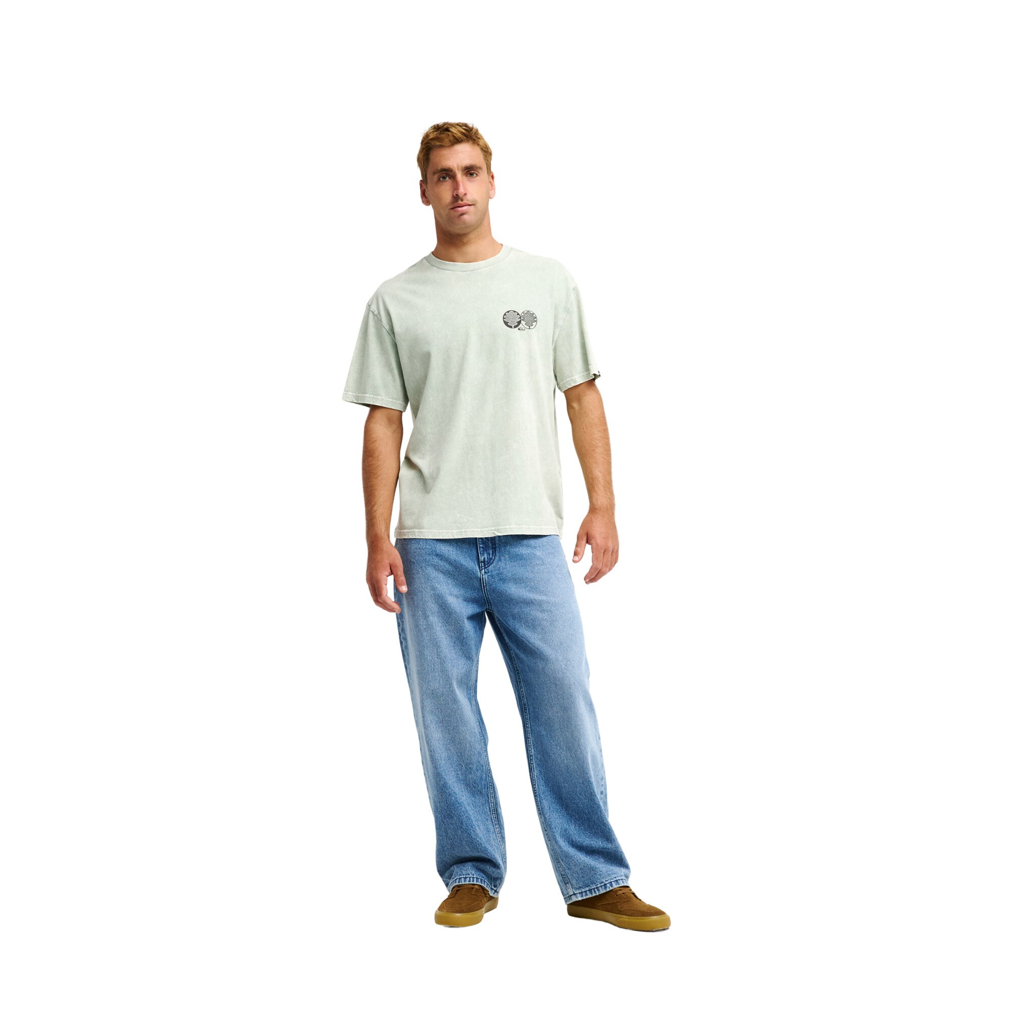 Imagen 5 de Camiseta de hombre Balance Quiksilver - Verde Verde