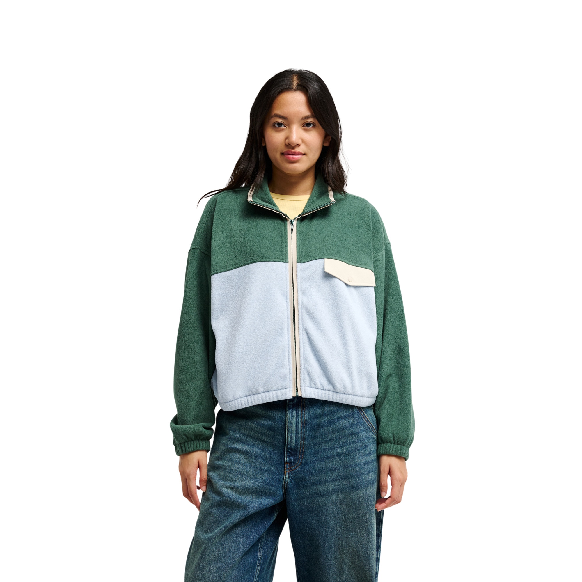 Imagen 0 de Forro polar de mujer Kedai Quiksilver Verde