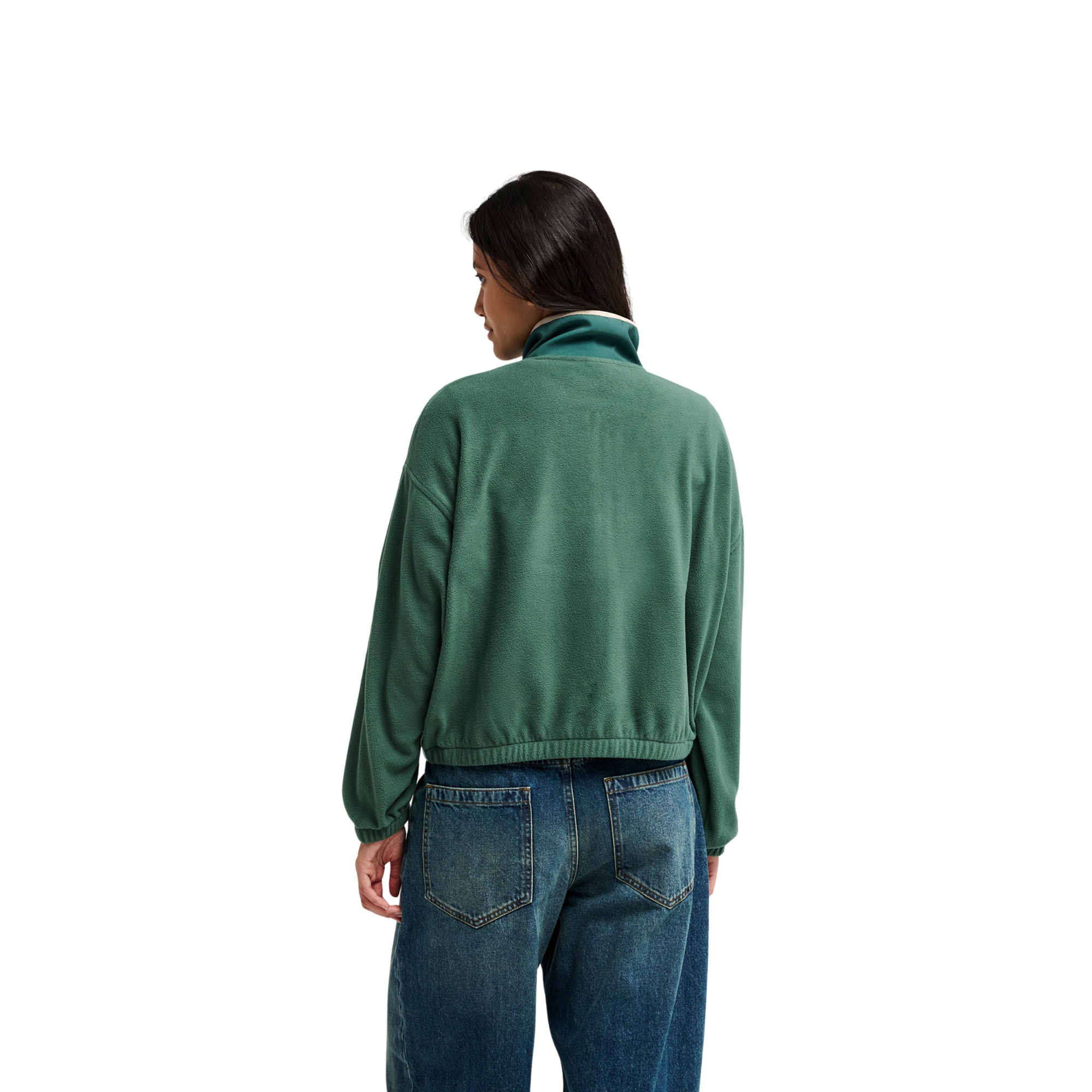 Forro polar de mujer Kedai Quiksilver - Verde Verde-6