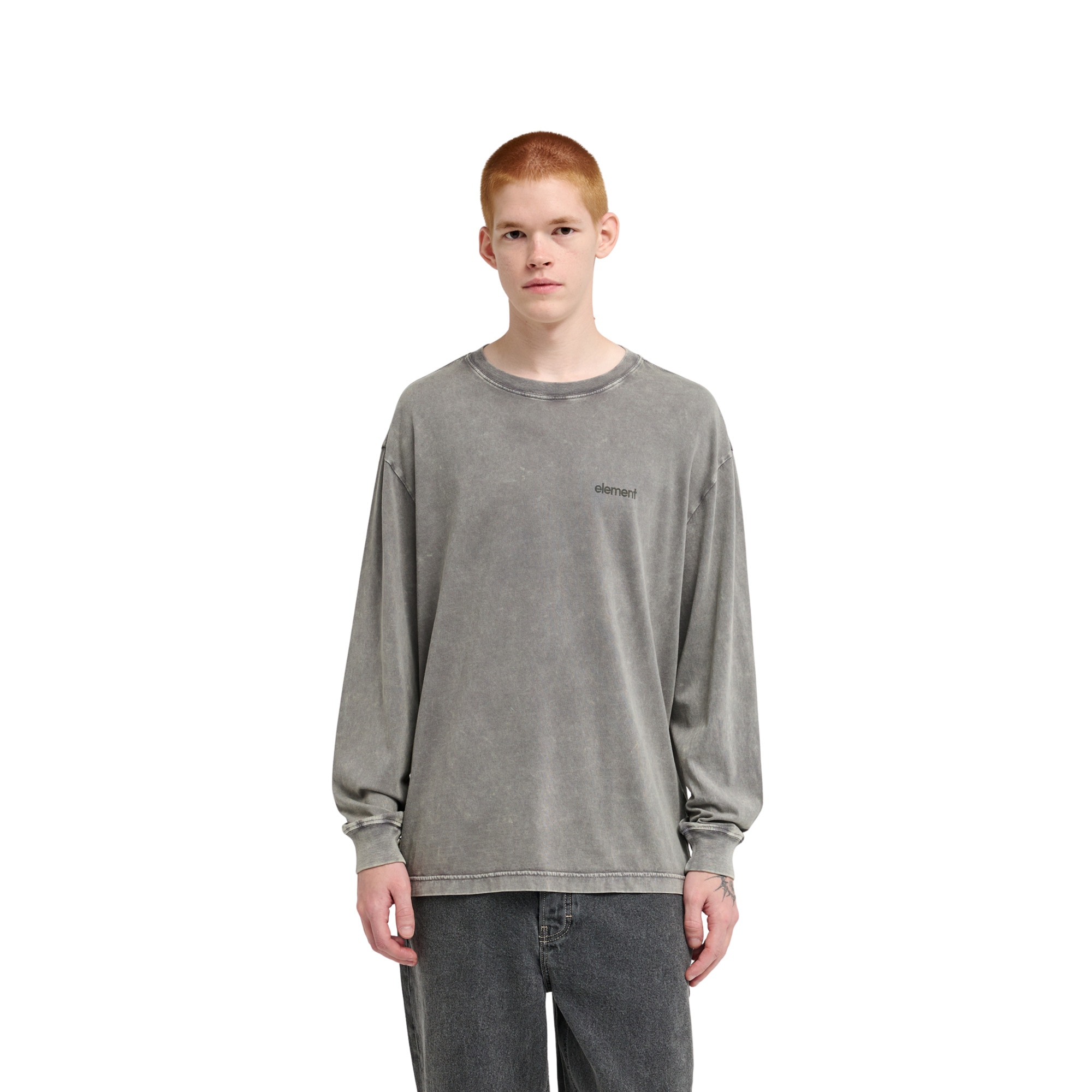 Camiseta de hombre Lowcase Pigment Element - Negro Negro-1