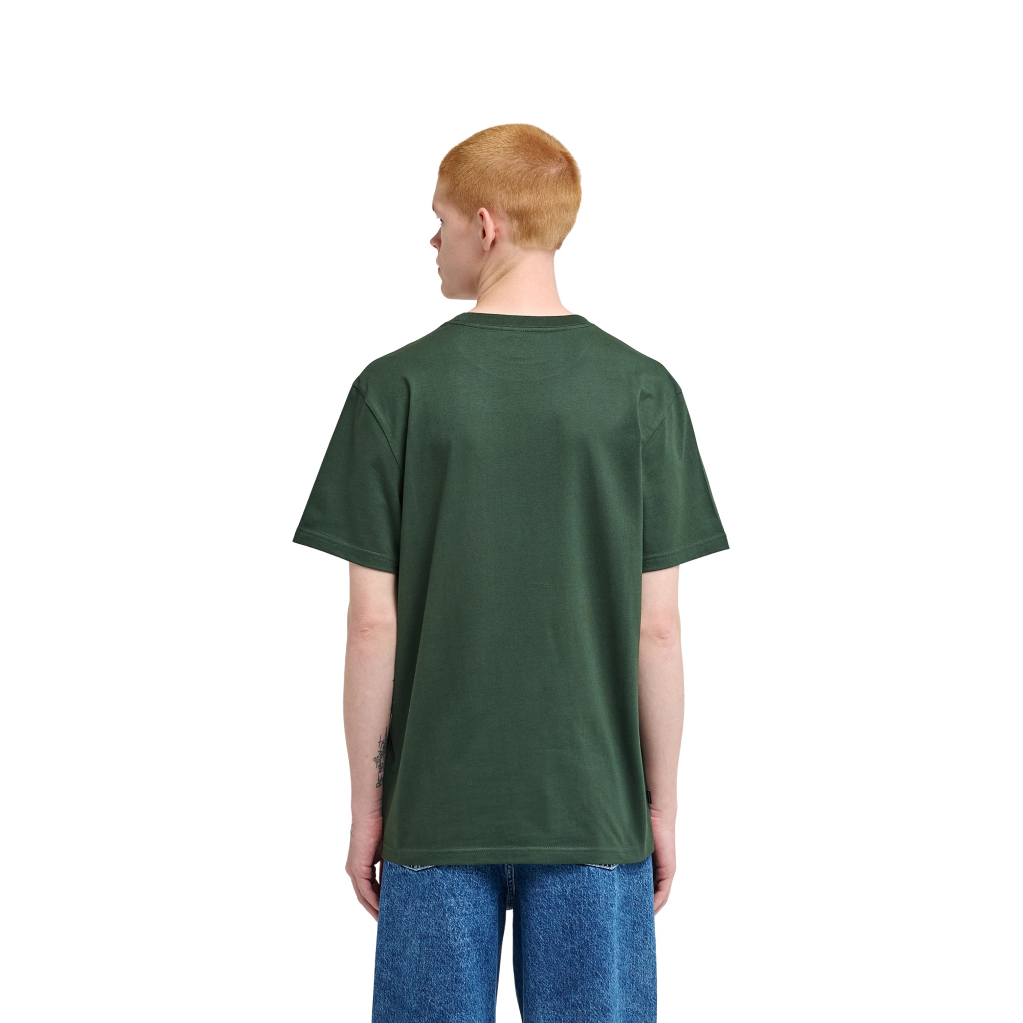 Camiseta de hombre Icon Label Pocket Element - Verde Verde-2