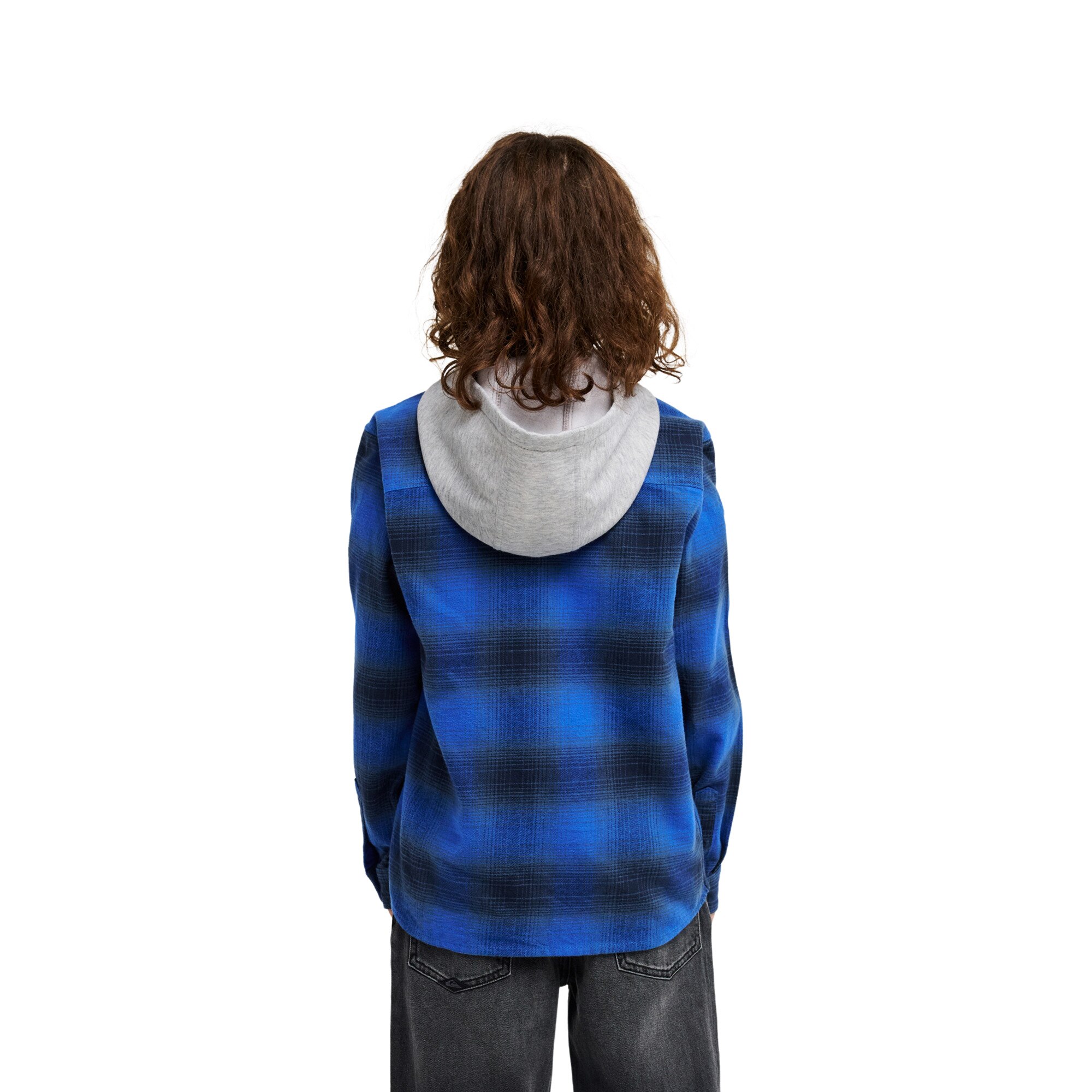Camisa de niños Timetable Quiksilver - Morado Morado-2
